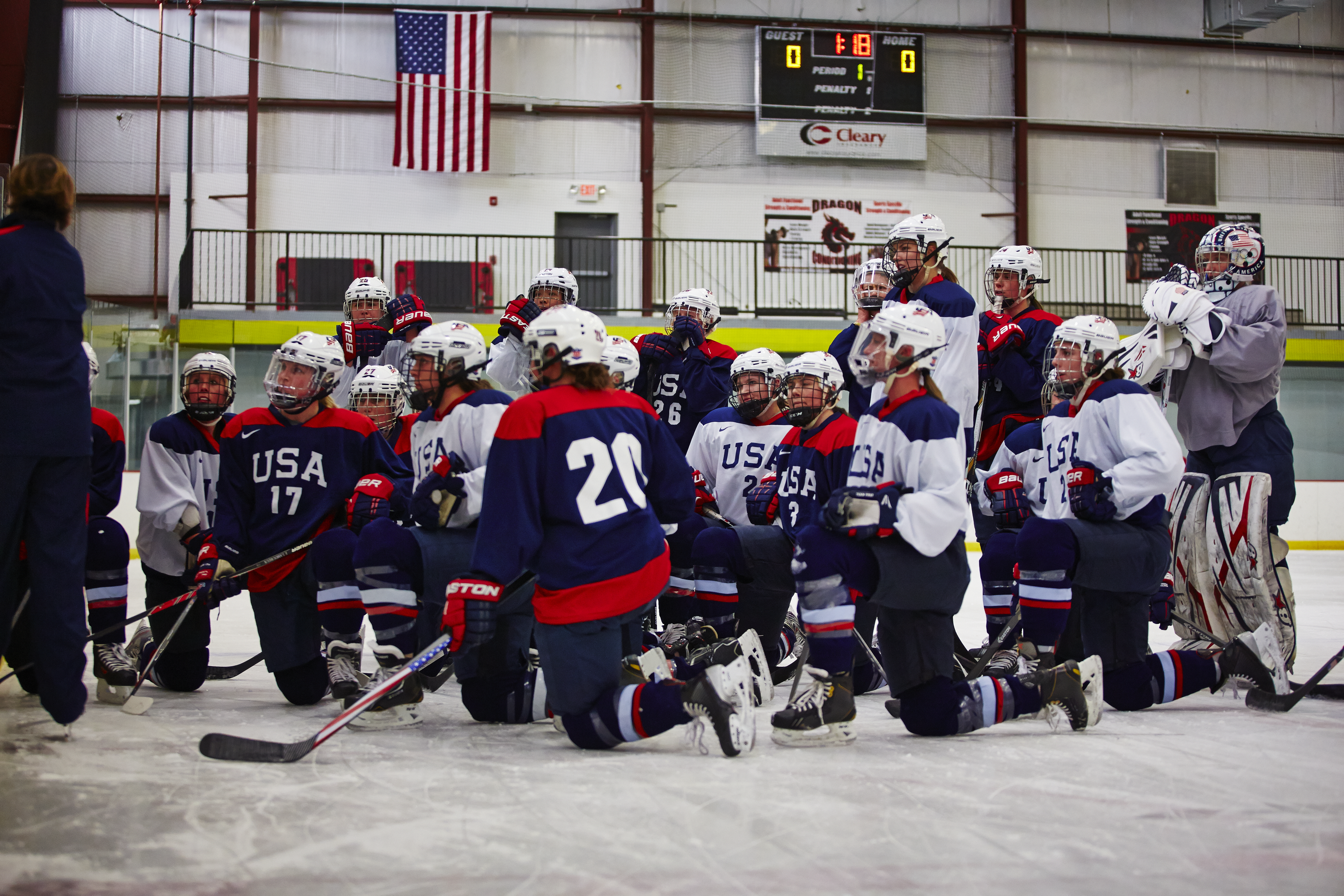 “They’re trying to be the best team in the world,” said head coach Katey Stone.