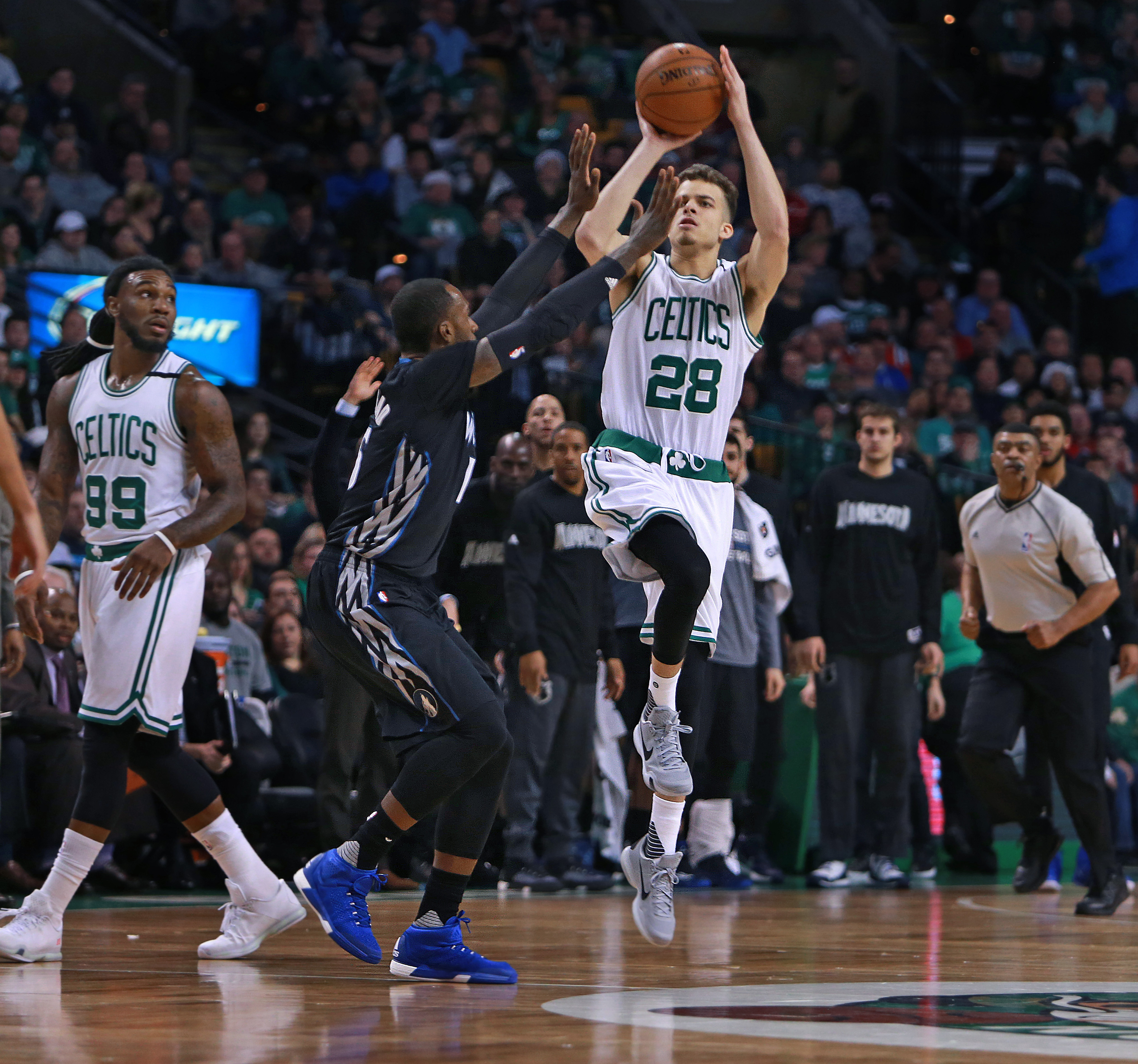 R.J. Hunter converted 19 of his 63 3-point attempts (30.2 percent) this season.