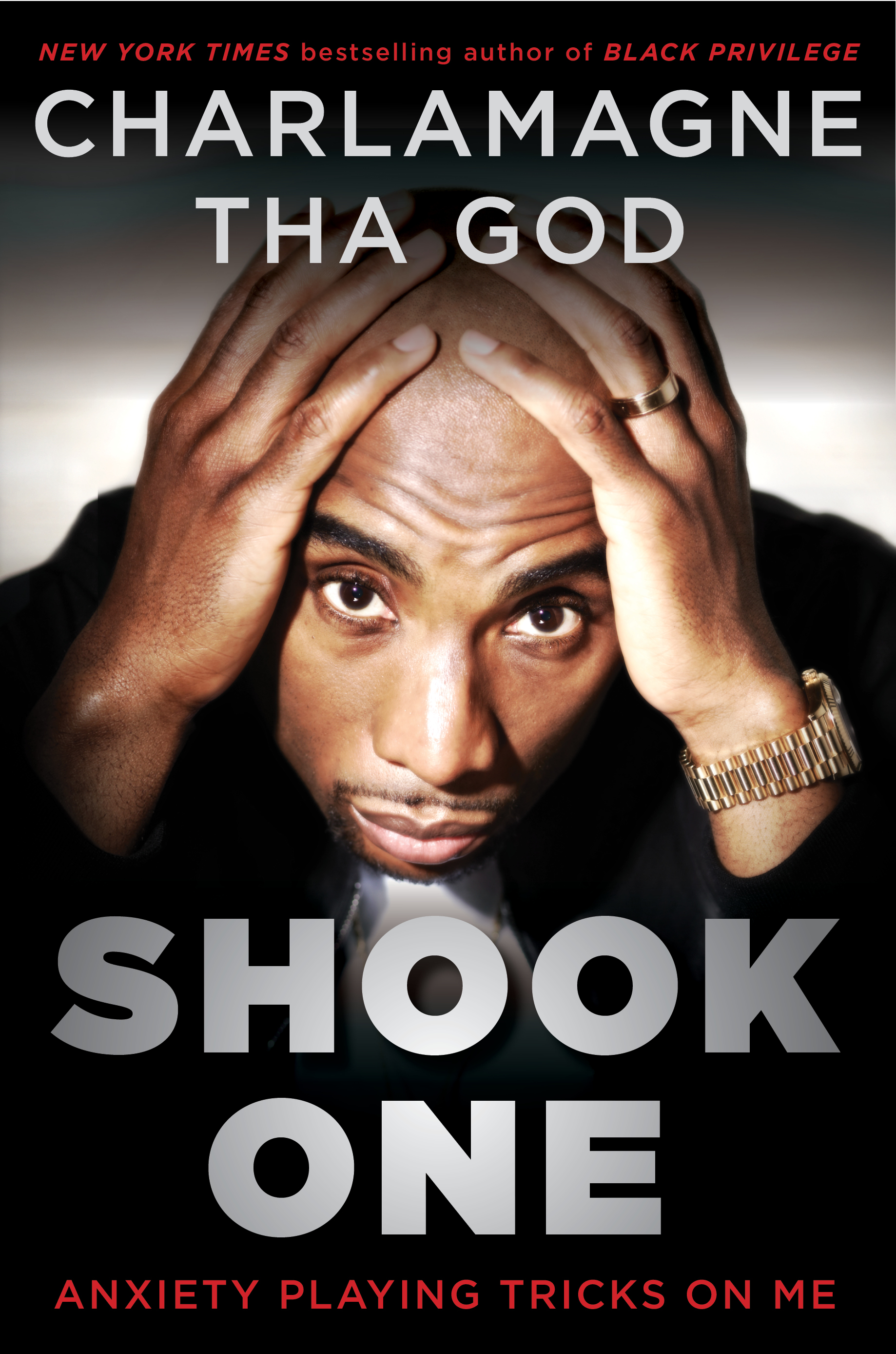 “Shook One: Anxiety Playing Tricks on Me” is the new book by Charlamagne Tha God.