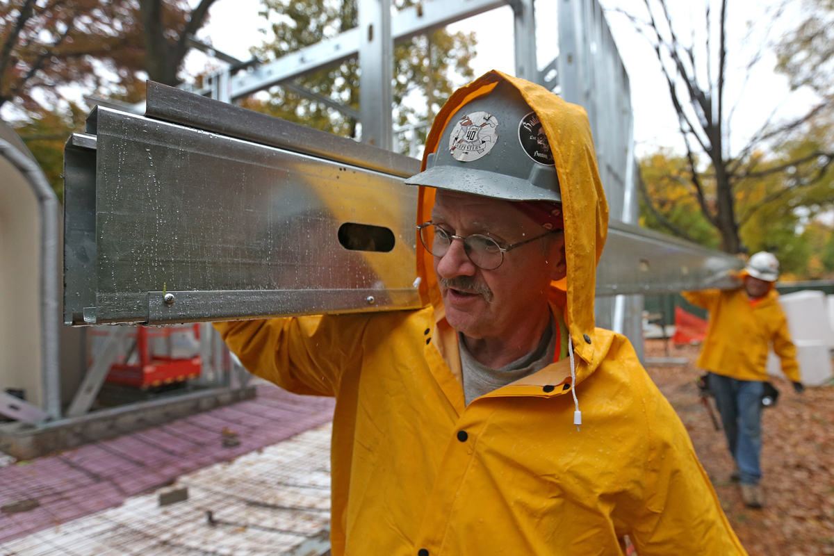 Ray Callaway is working and confident there are more jobs on the horizon.