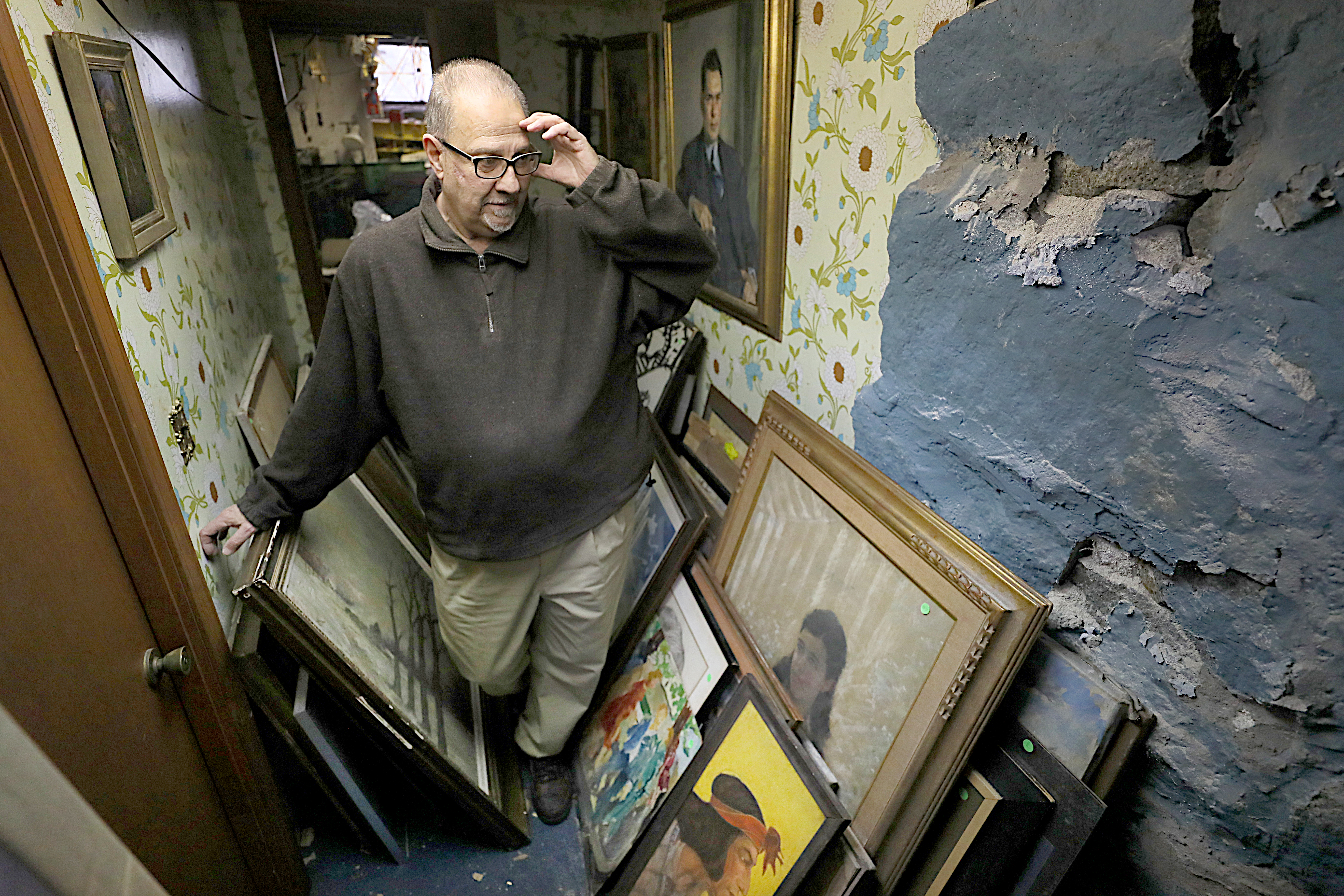 James Pantages has humbly amassed a collection of around 1,200 artworks over decades.