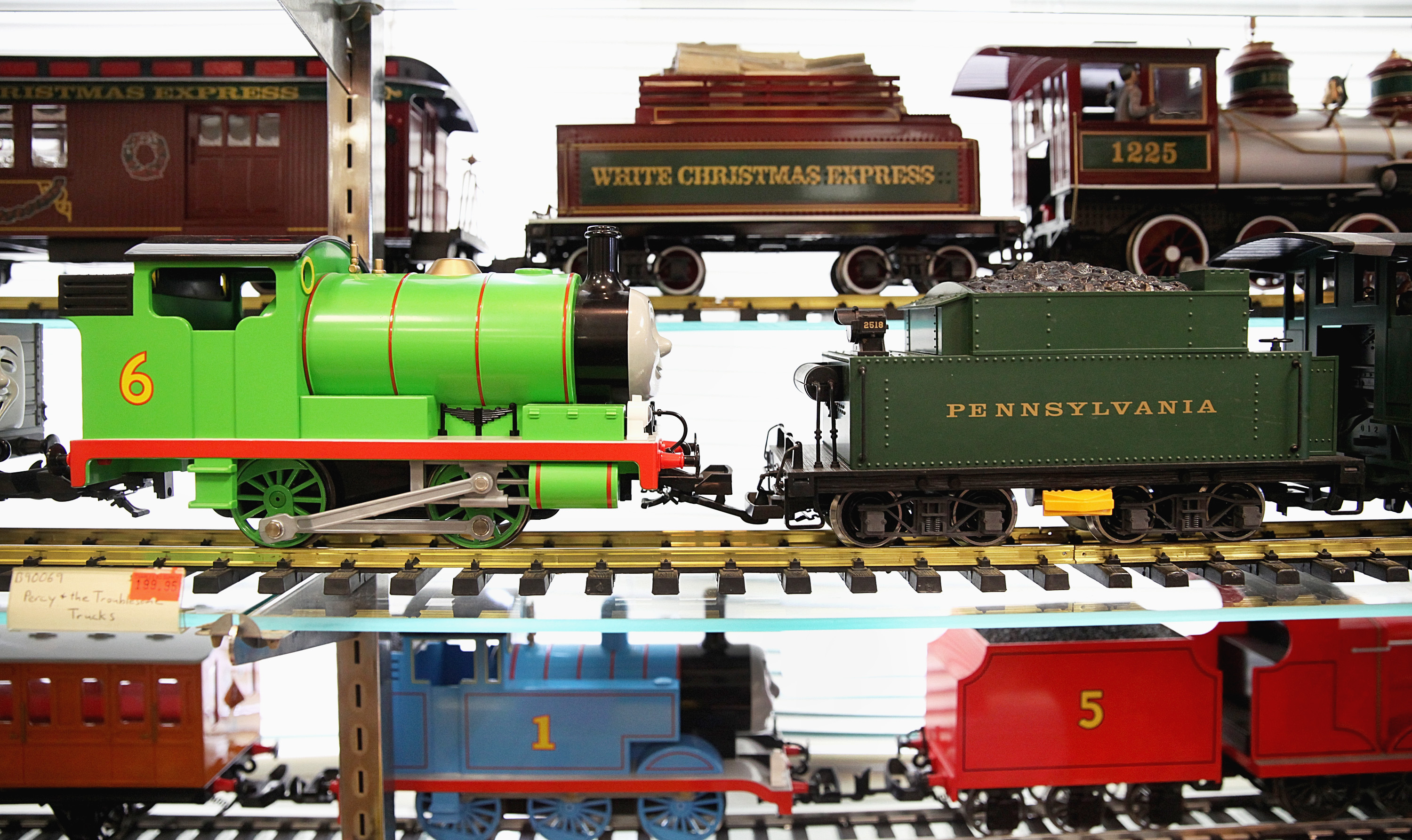 Charles Ro is the largest model train store in America.