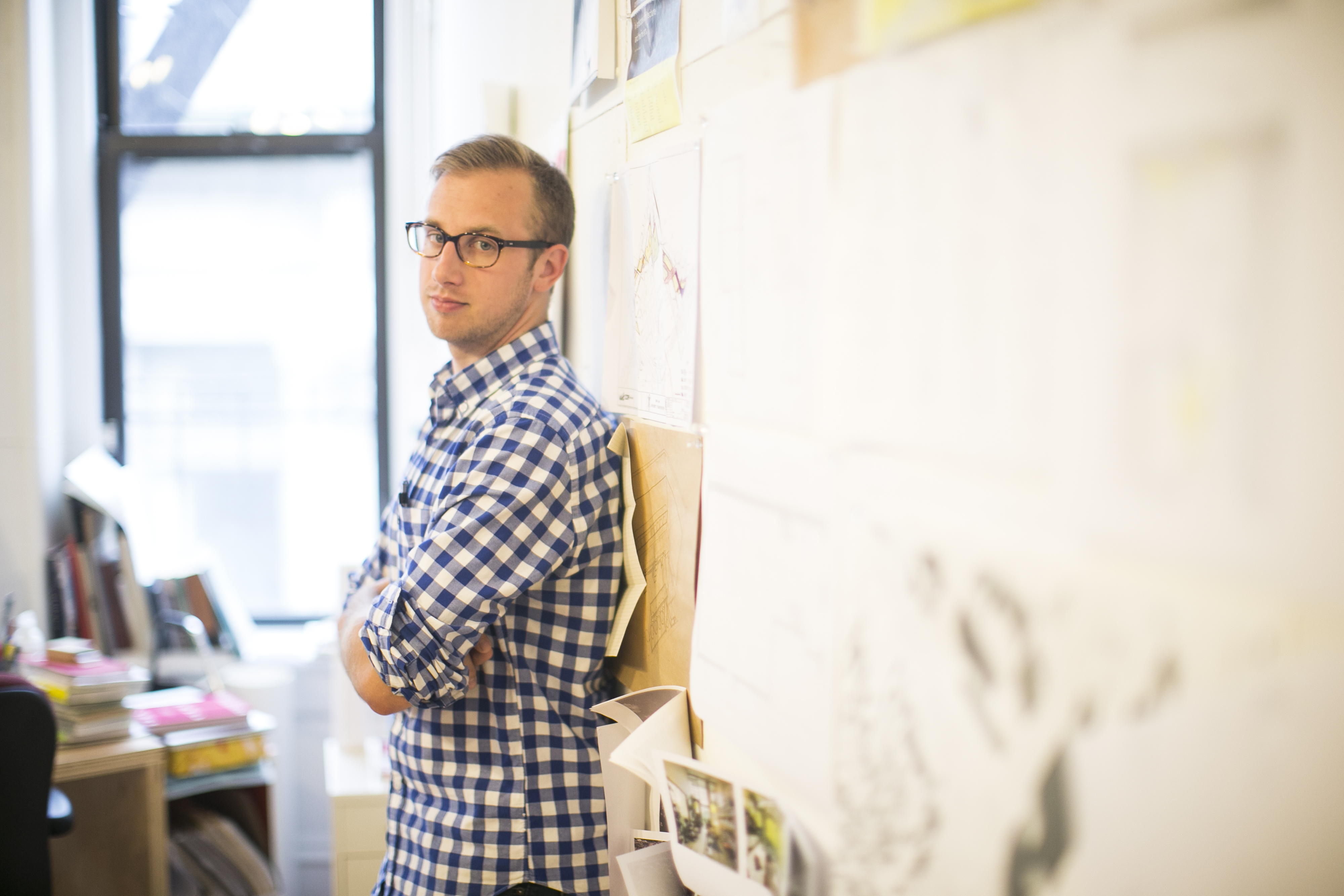 Greg Nemes, a furniture and graphic designer, stayed in Providence following his graduation from the Rhode Island School of Design in 2012 and founded Work-Shop, a research design and fabrication studio.