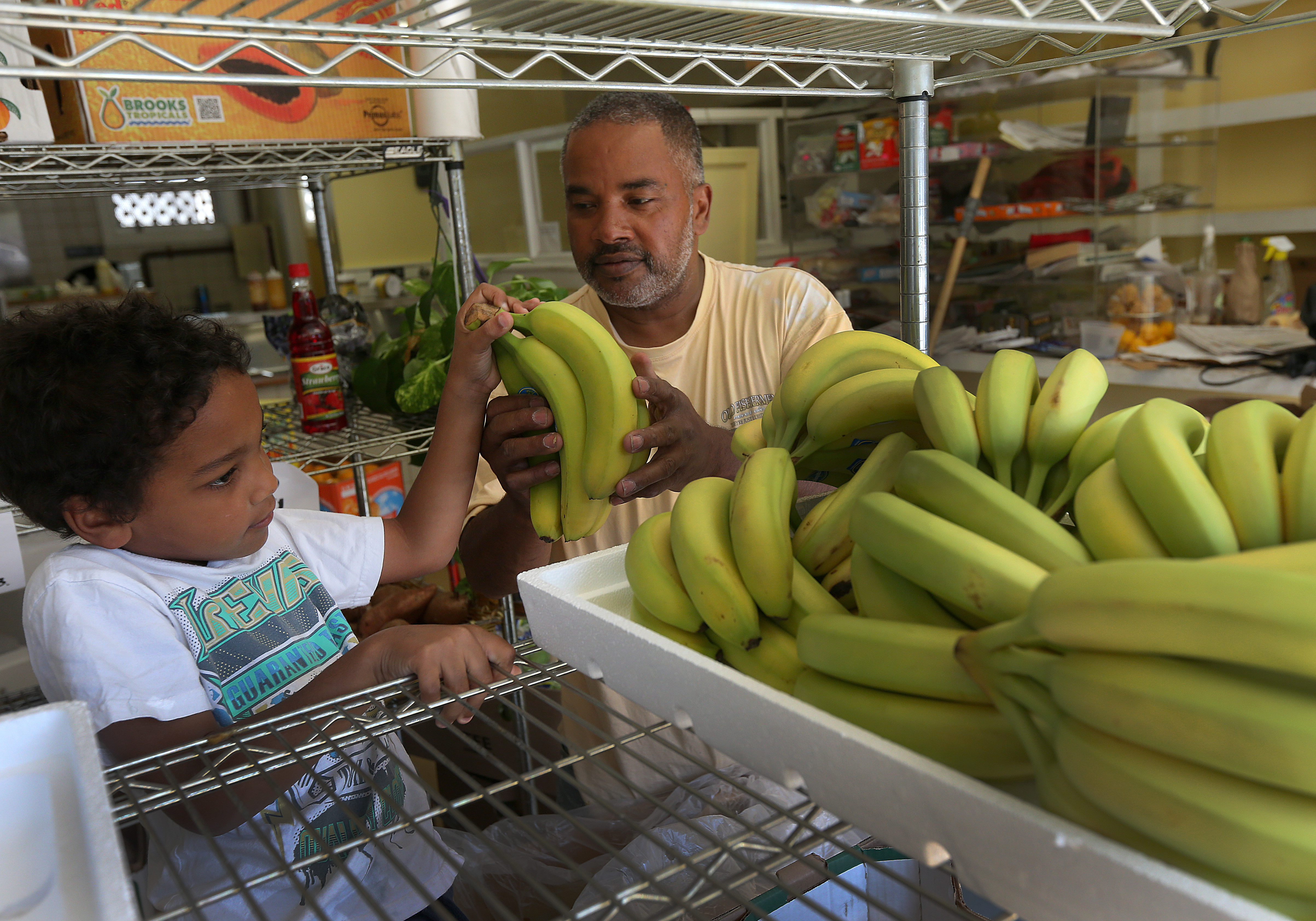 “We need change, we need positive change, we need infrastructure, we need everything,” said Cecil Wangnoon of Preparations Market on Columbia Road.