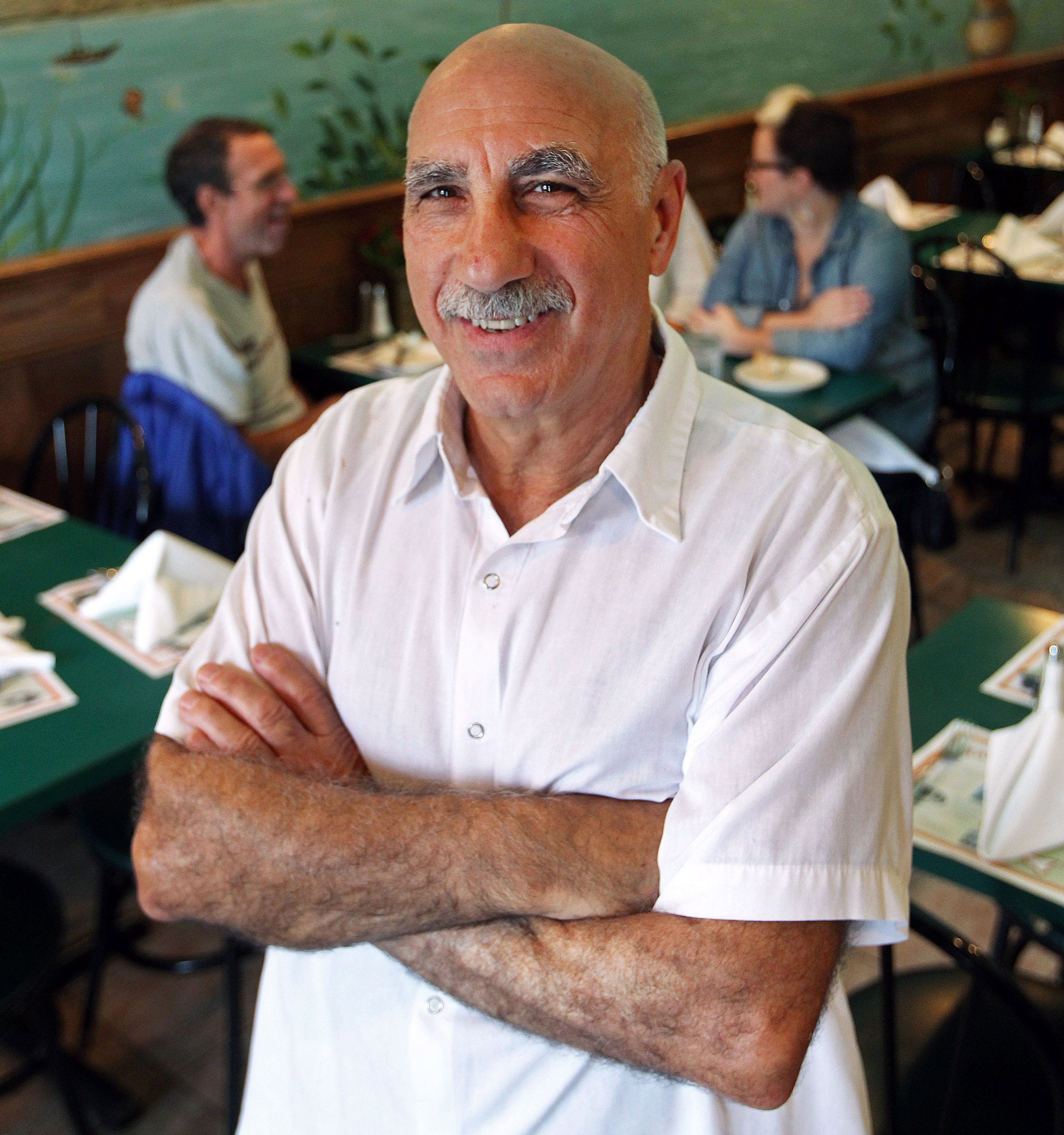 Carlo Barone, owner of Carlo's Cucina Italiana on Brighton Avenue in Allston.