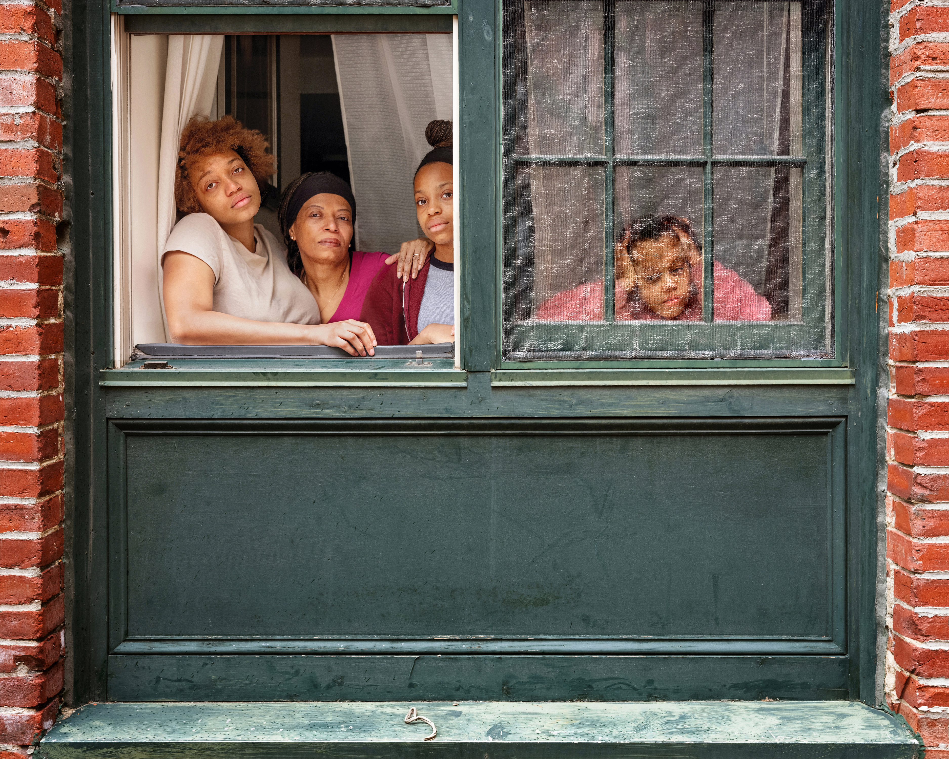 Rania Matar's "Minty, Kayla, Leyah, Layla, Cambridge, Massachusetts."