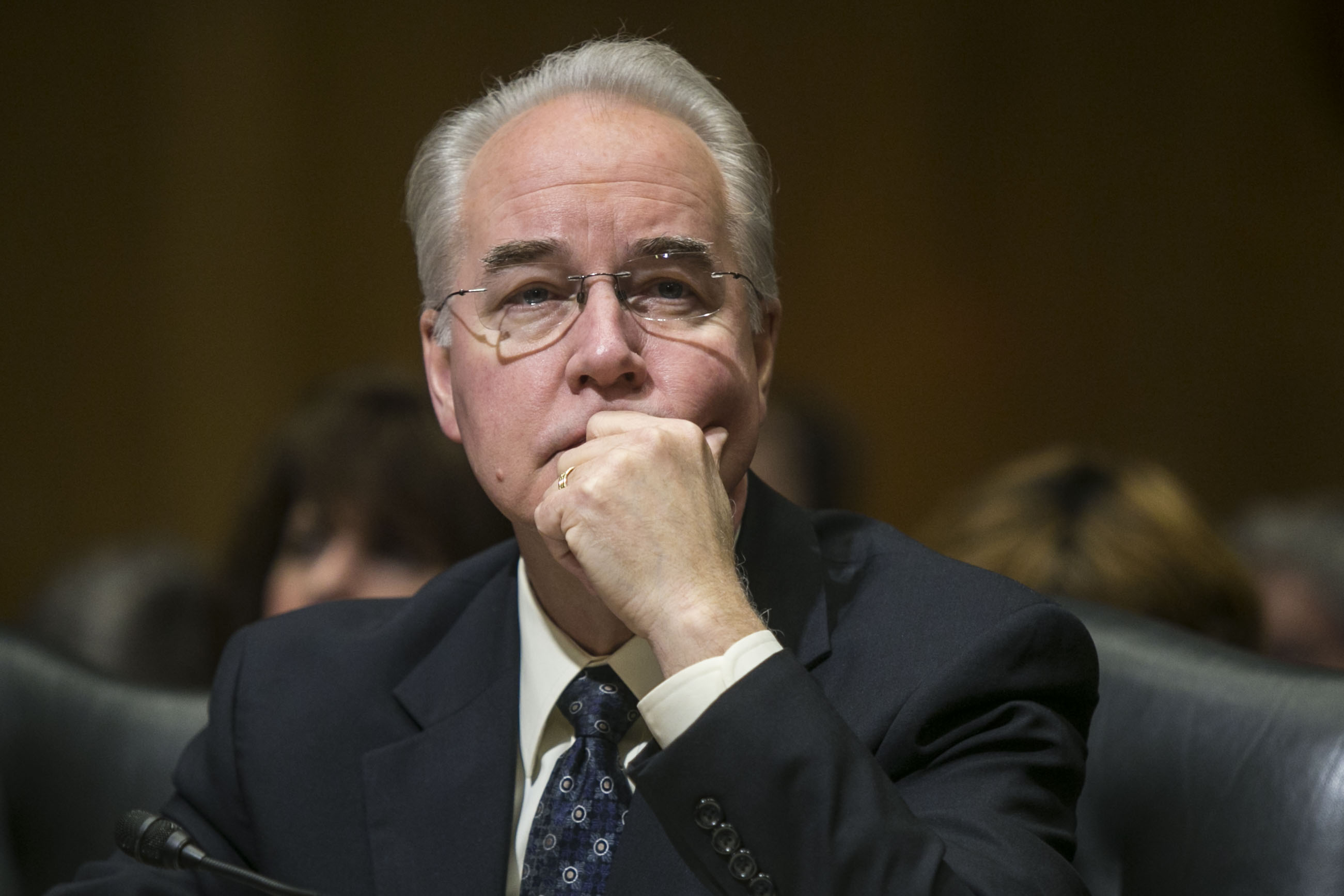 Former Health and Human Services Tom Price.