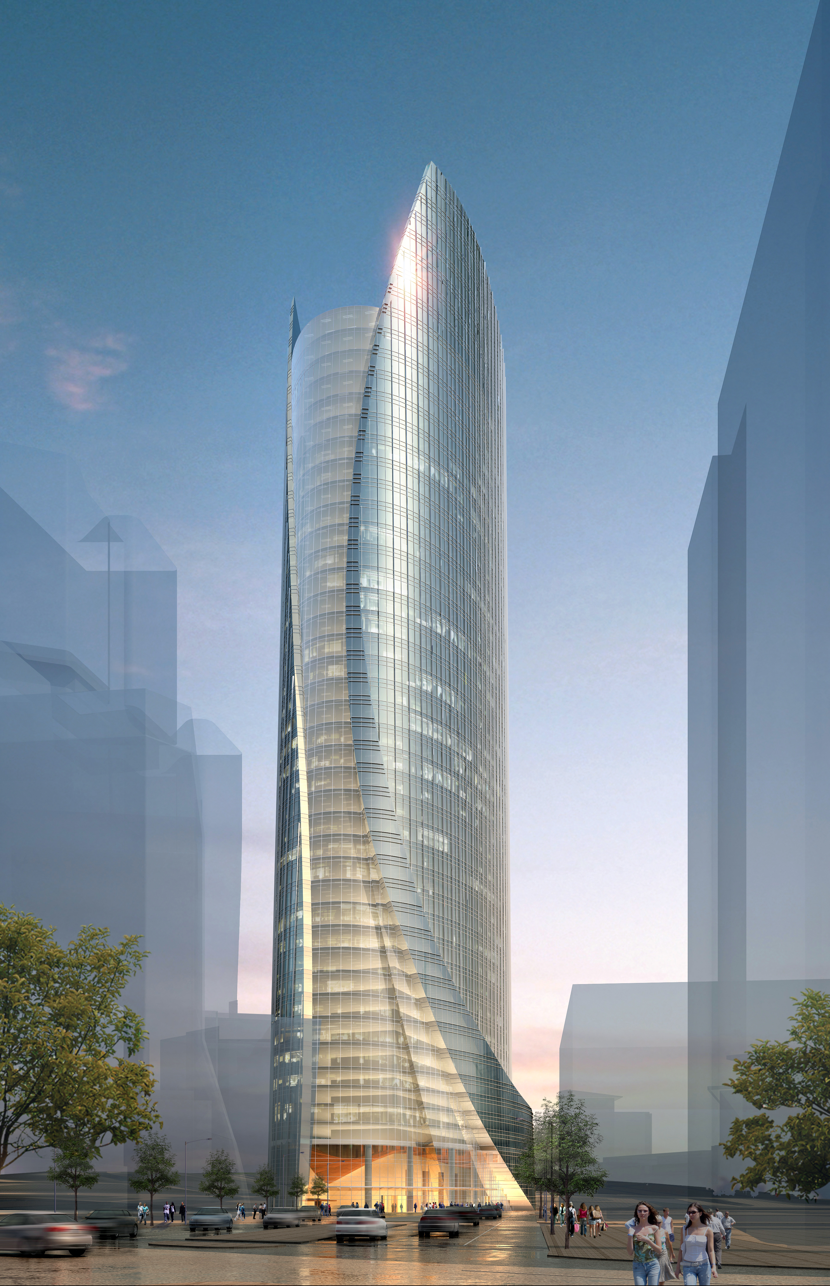 Those who complain Boston’s architecture is boring may find relief in the One Congress Residential Tower.