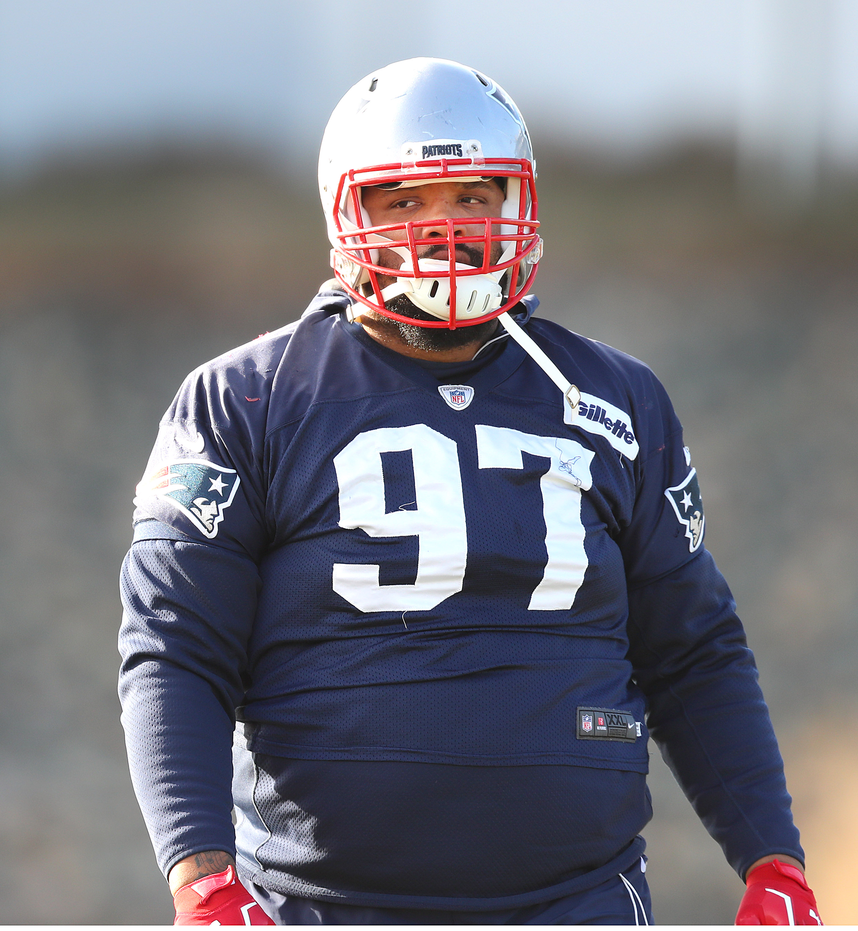 Alan Branch had 12 tackles in 12 games, including six starts, last season.