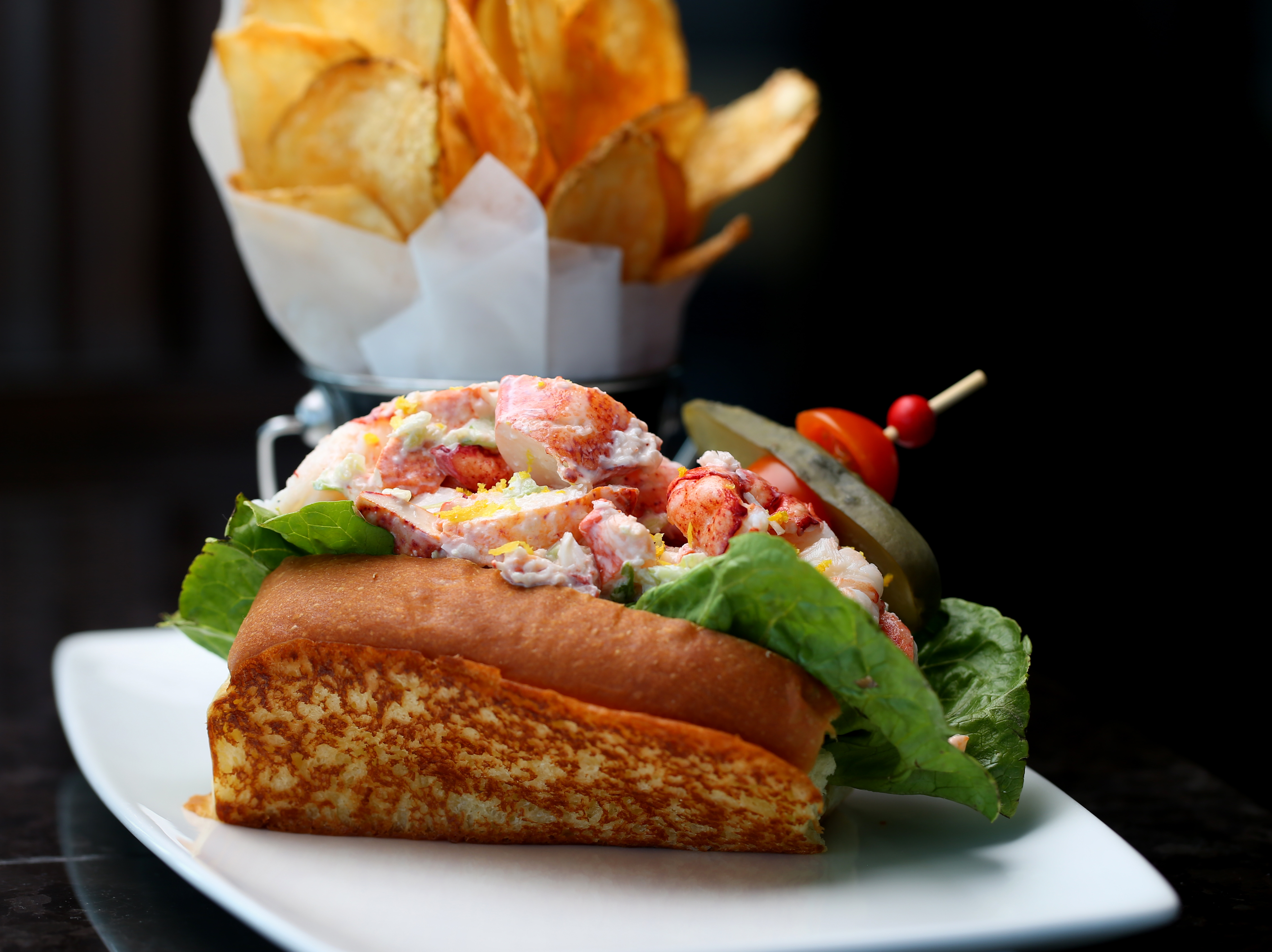 The Native Lobster Salad Roll