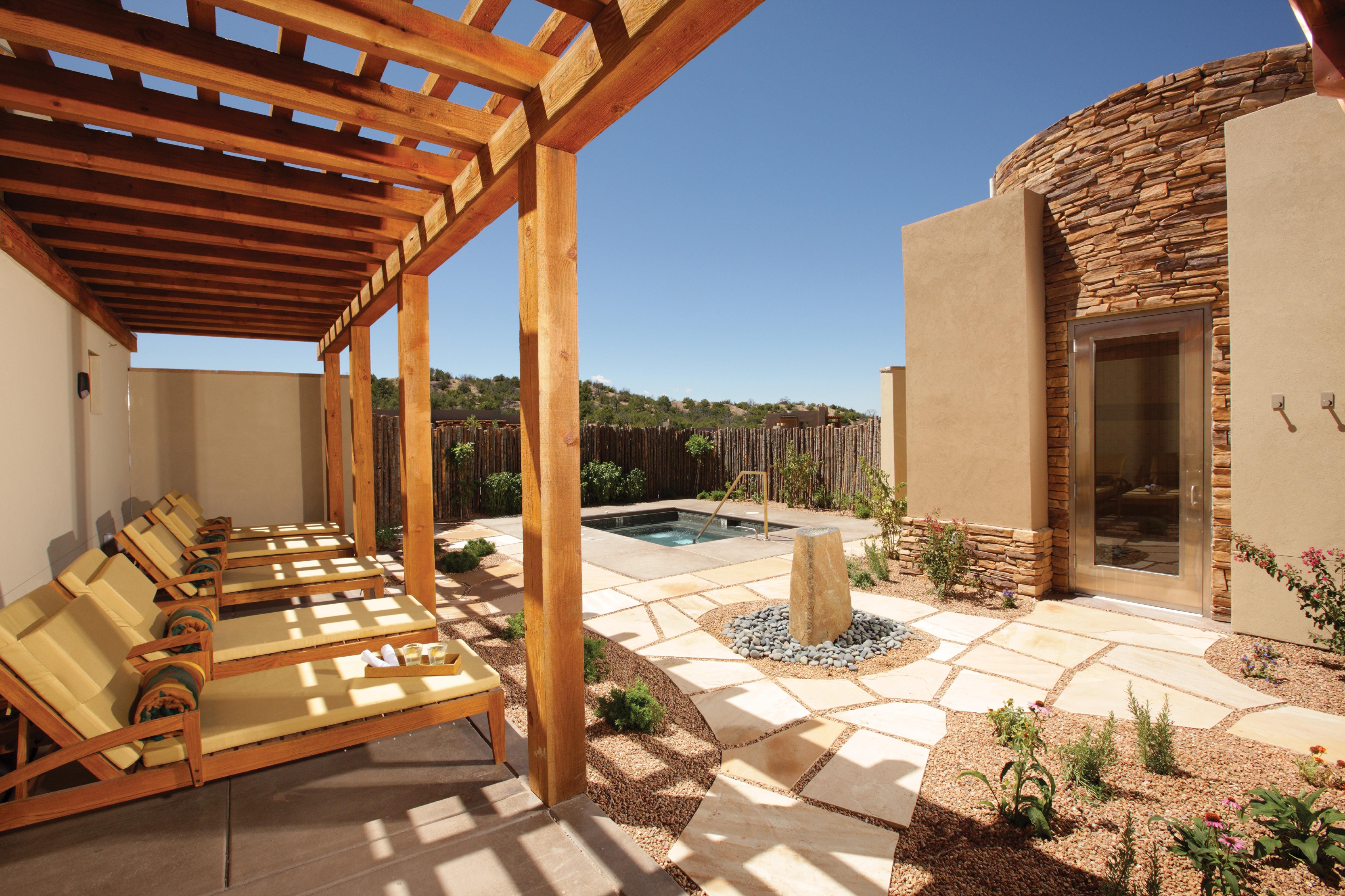 The Four Seasons Resort Rancho Encantado in Santa Fe.