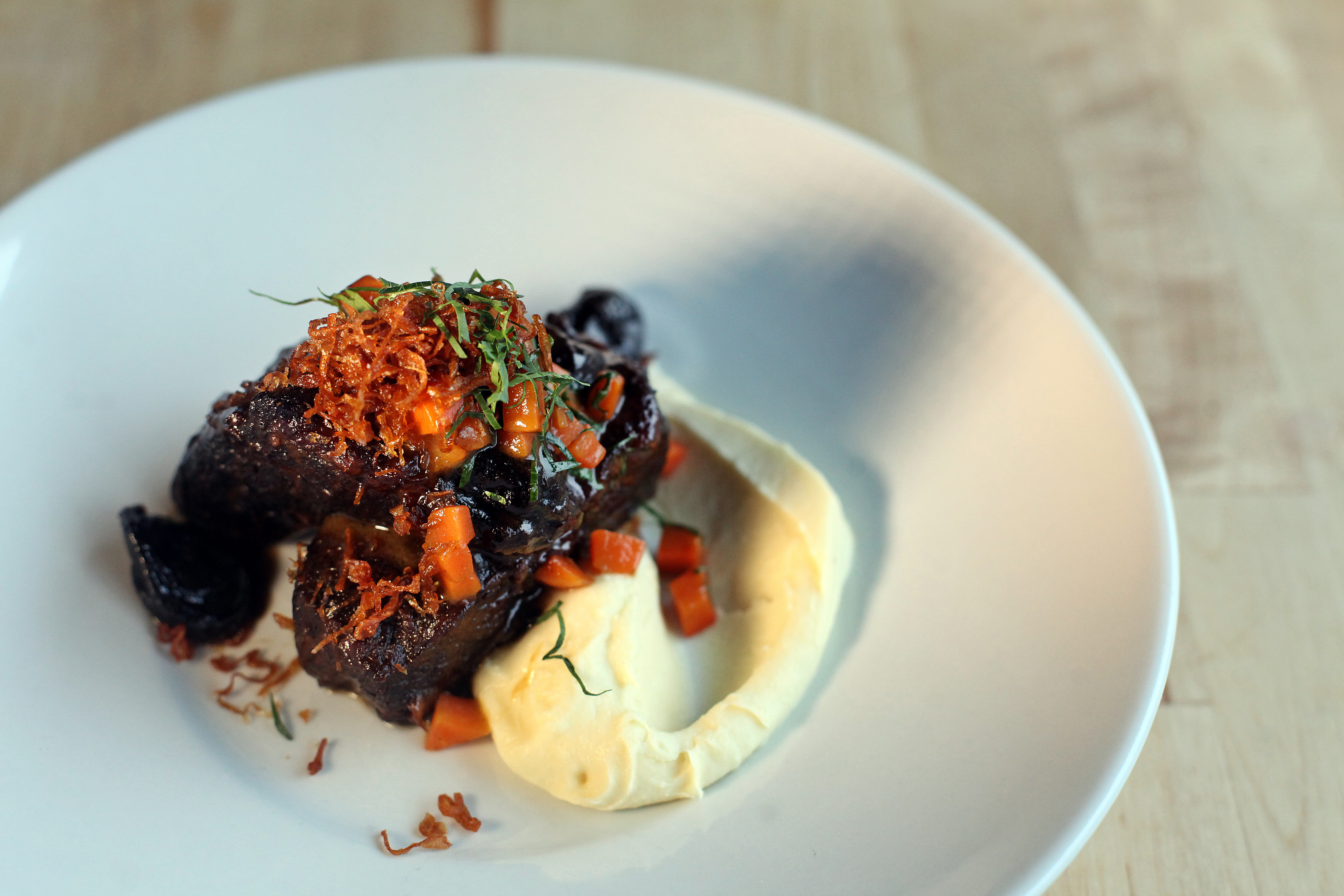 Sycamore’s daube de boeuf — niman ranch beef, parsnip, and chantenay carrots.