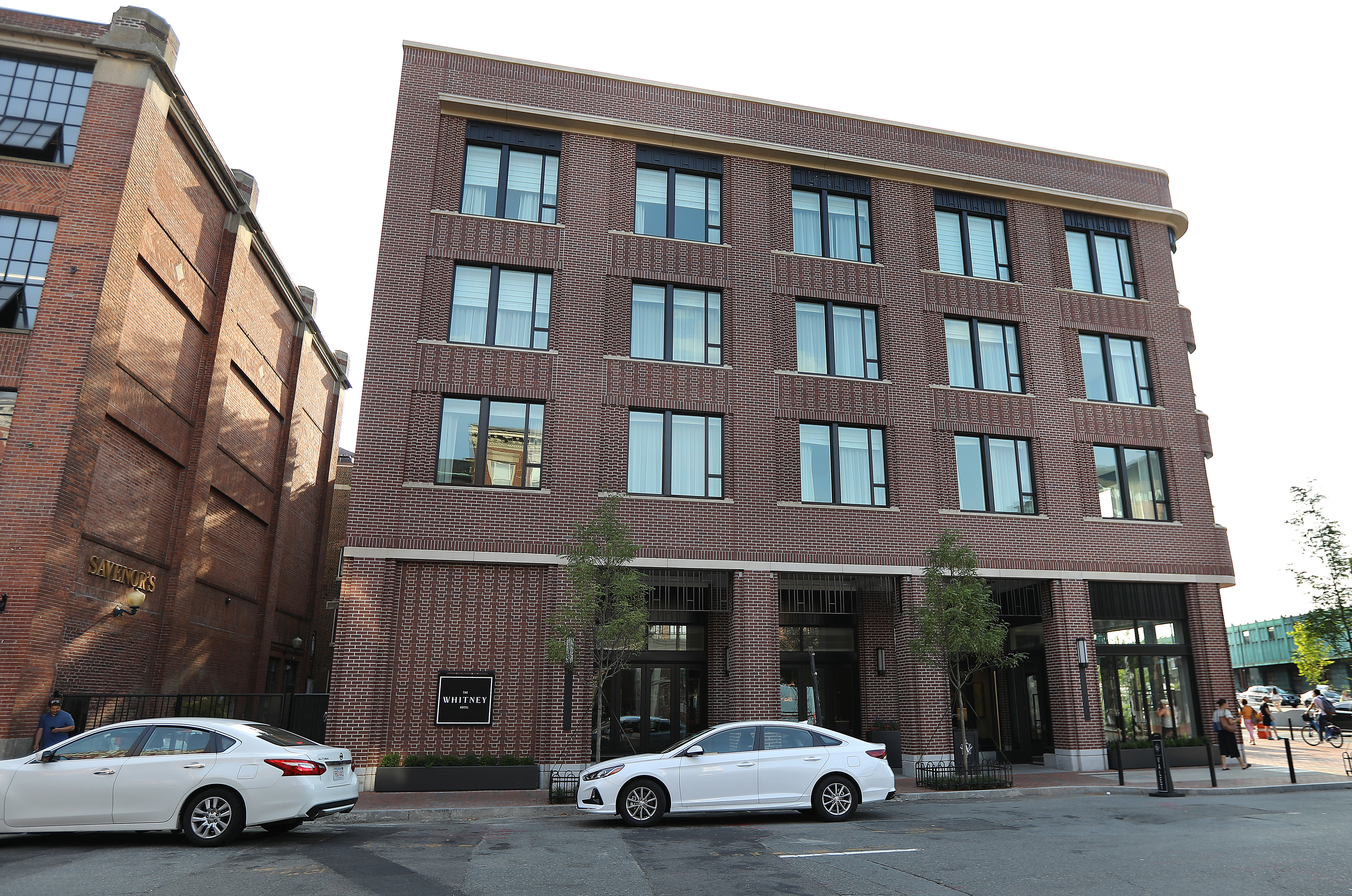 Peregrine is located inside The Whitney Hotel.