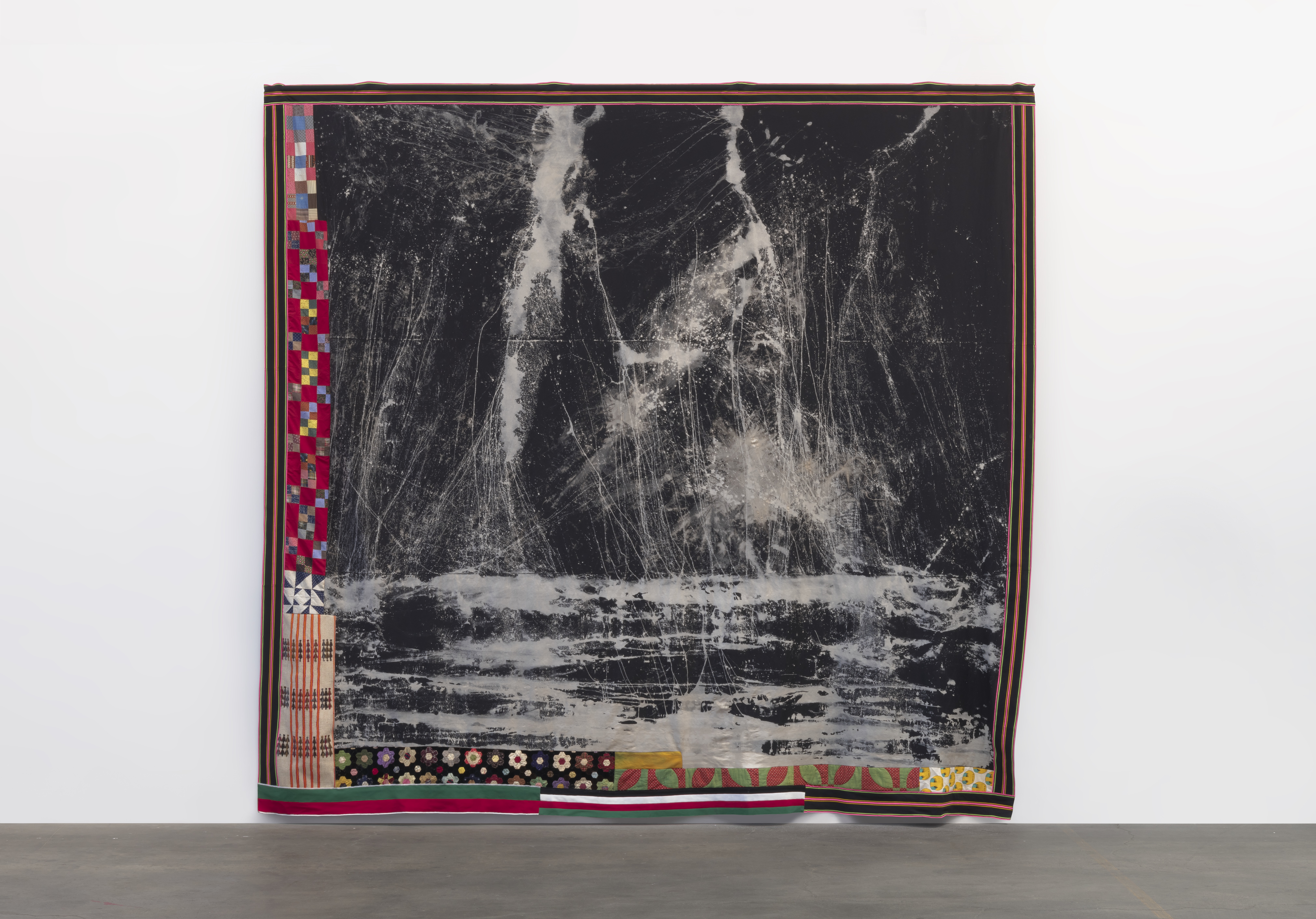 Sterling Ruby's "FLAG/QUILT" from 2018.