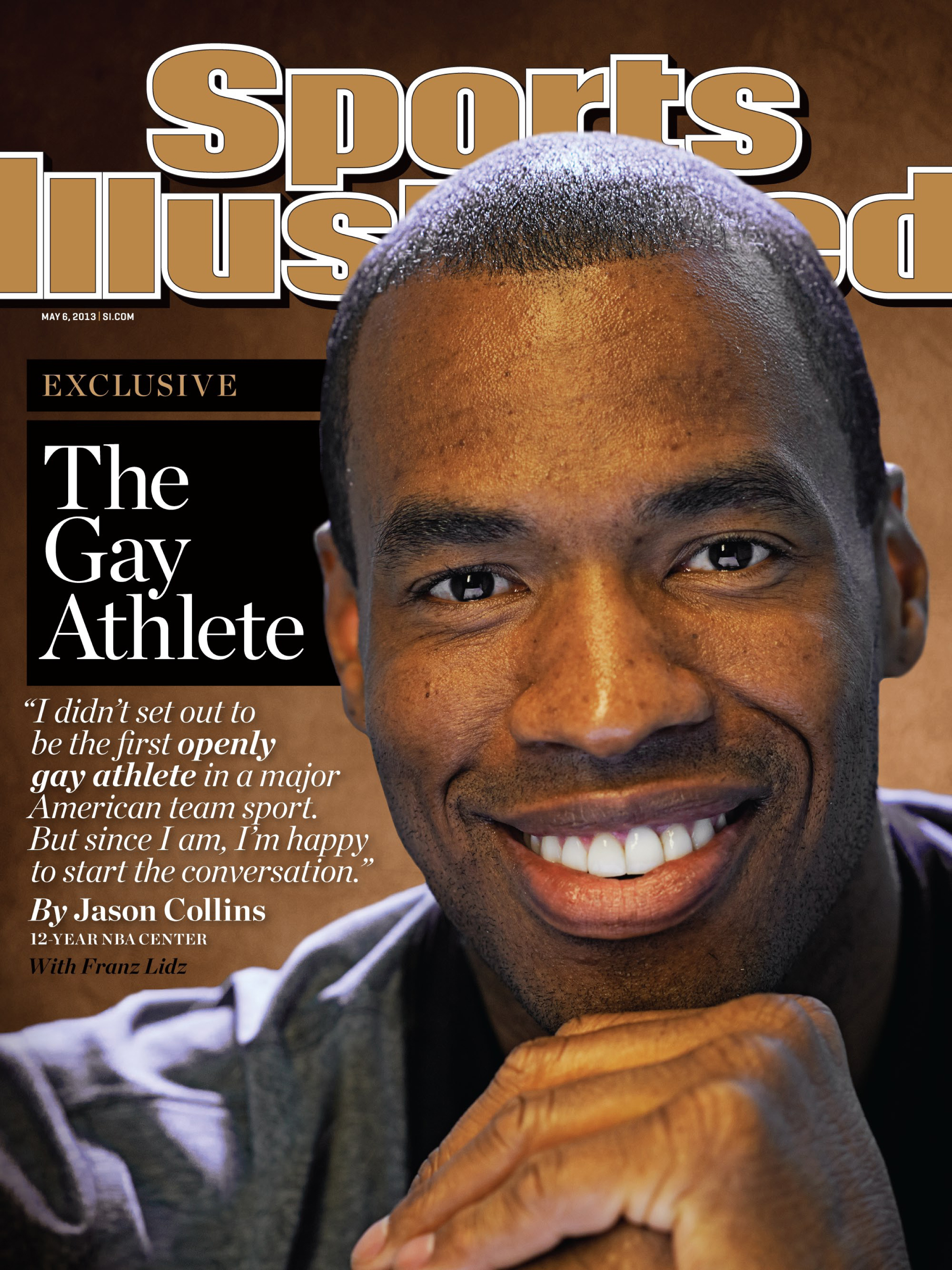 Jason Collins on the cover of Sports Illustrated
