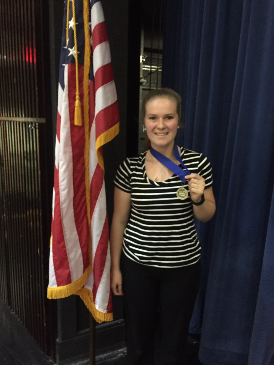 Hingham High School junior Lexi Linton’s love of history is taking her to Washington.