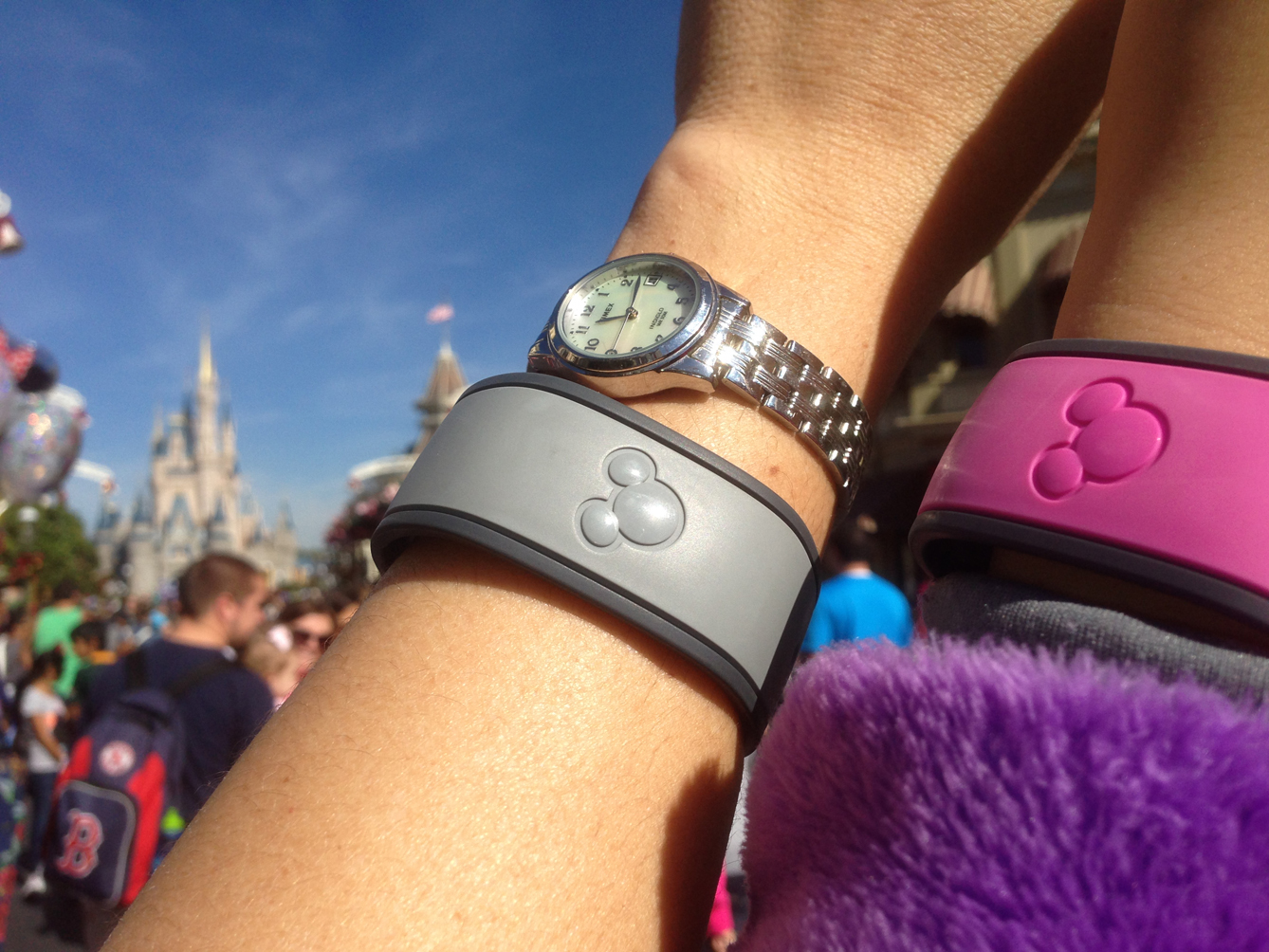 MagicBands got us into our hotel room, let us buy snacks, and more.