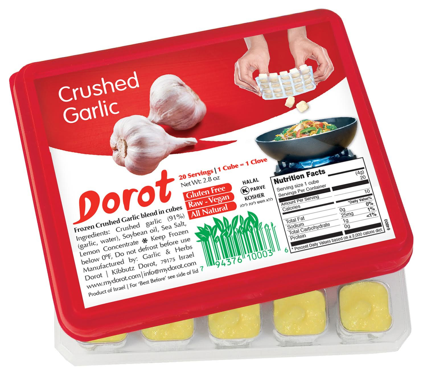 Dorot Frozen Crushed Garlic USA Sale tecnico.aspillagahornauer.cl