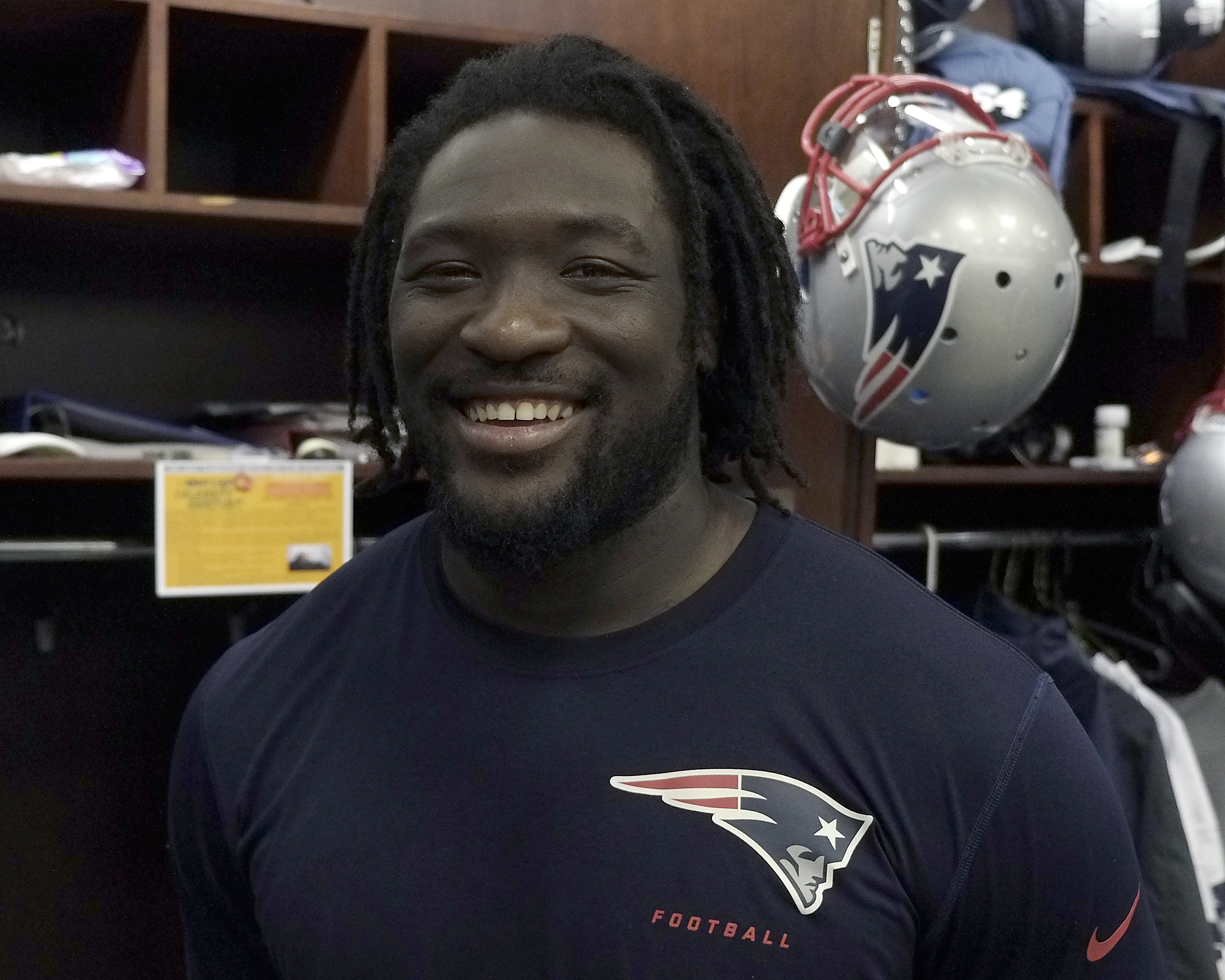 “It’s obvious I’m not a 4.3 guy,” Blount said. “The speed that I do have I use to get the job done.”