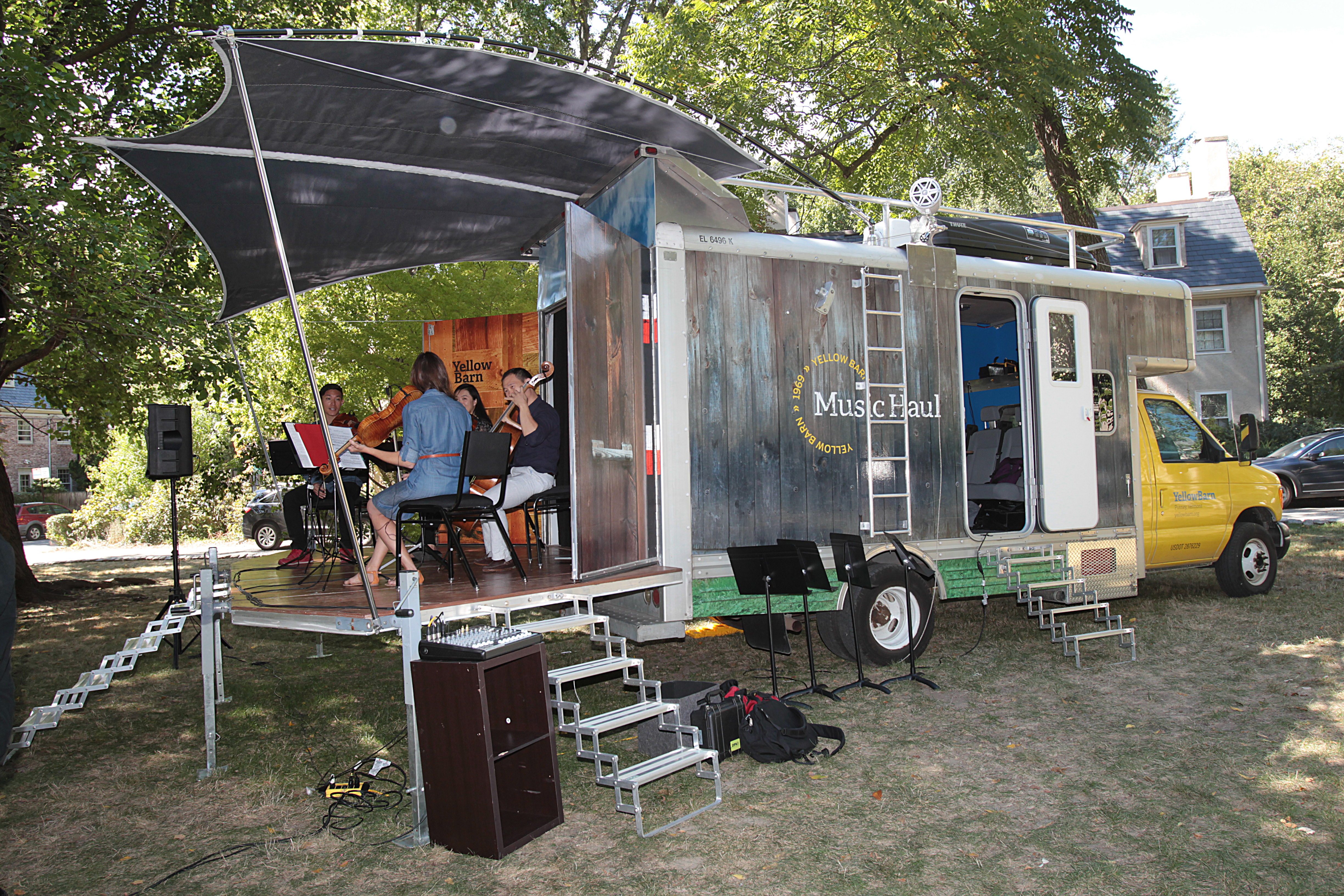 Its creators say the Music Haul brings world-class concert performances to unlikely places.