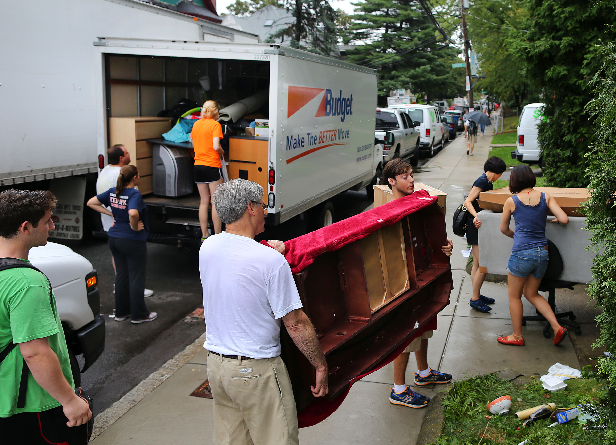 Parents are often shocked at the conditions of off-campus housing, but students relish the freedom and money saved.