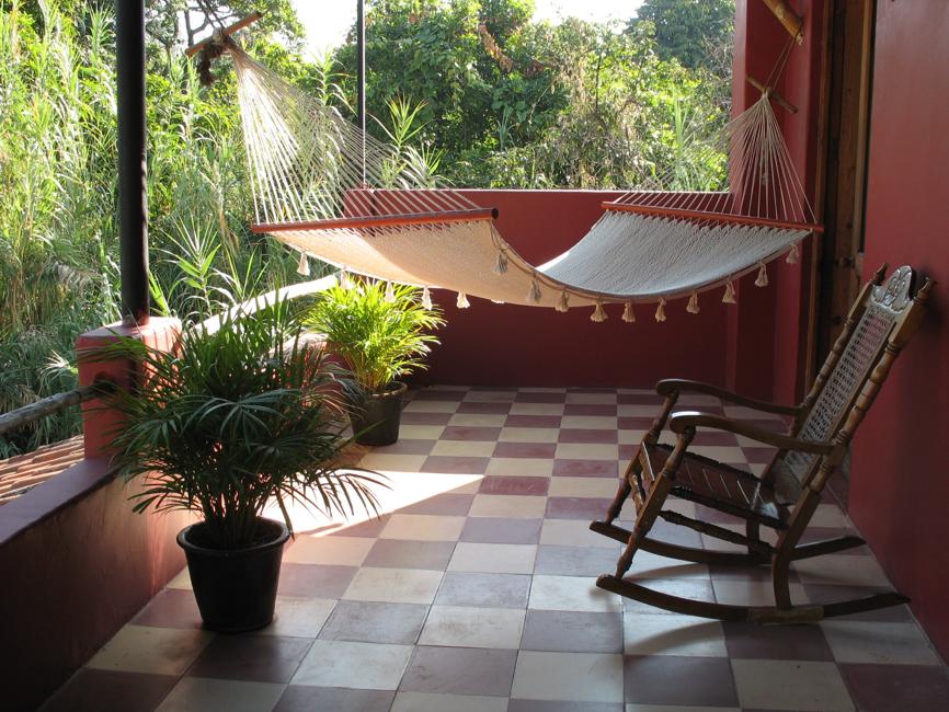 The guest cottage at El Oasis.