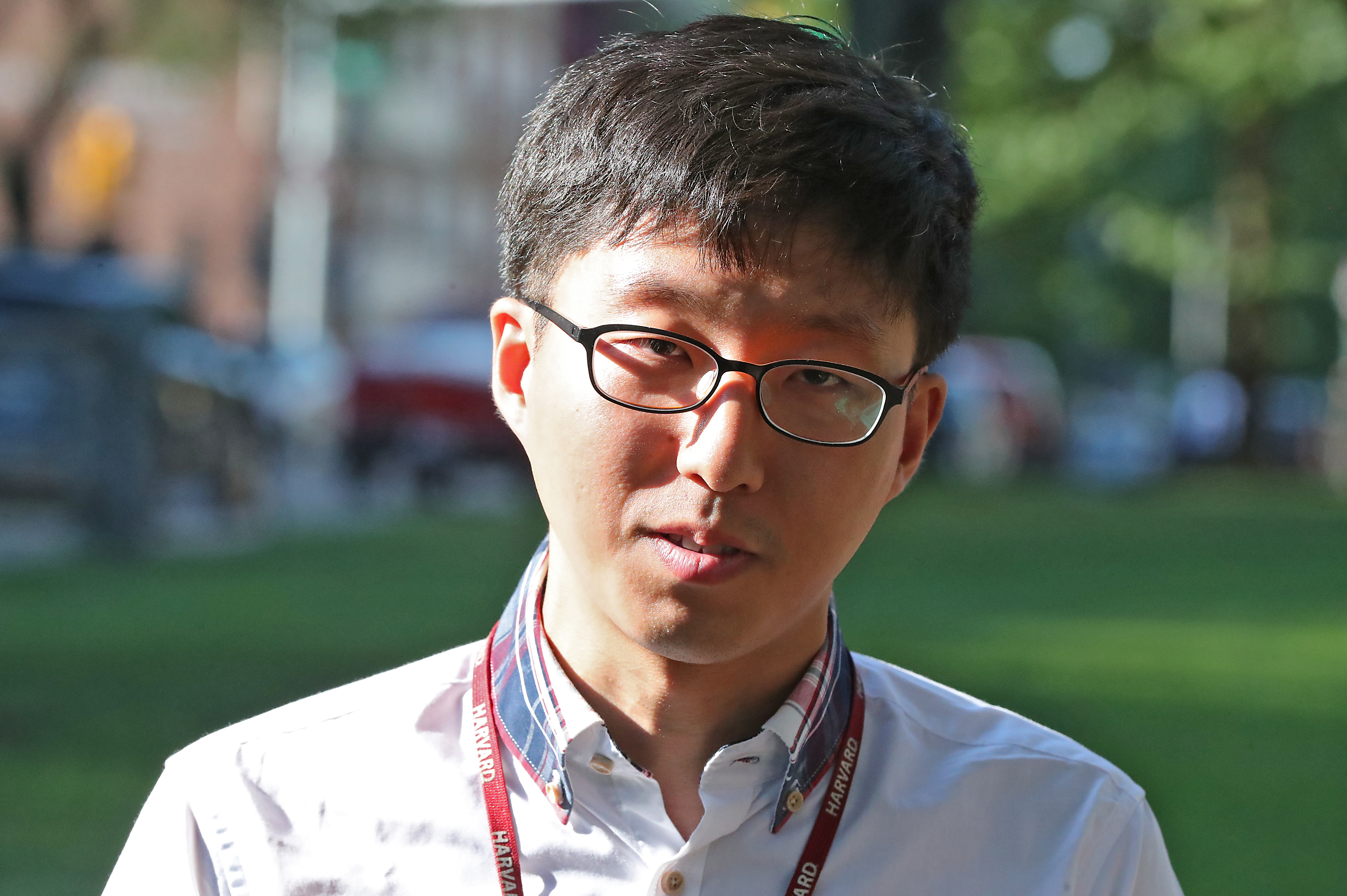 An exosuit, says Jinsoo Kim (above), could help people climb stairs.