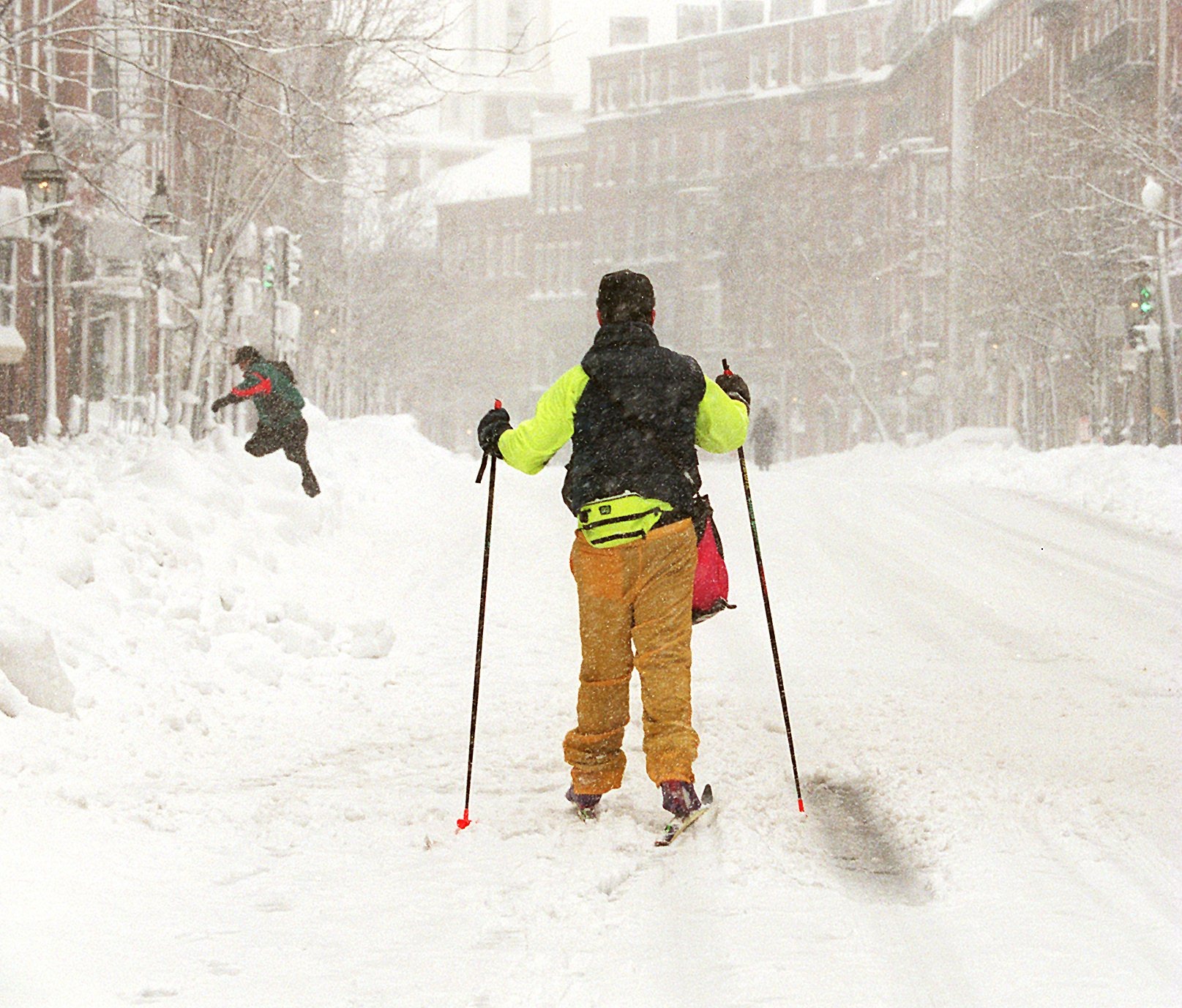 This was one way to get down Charles Street.