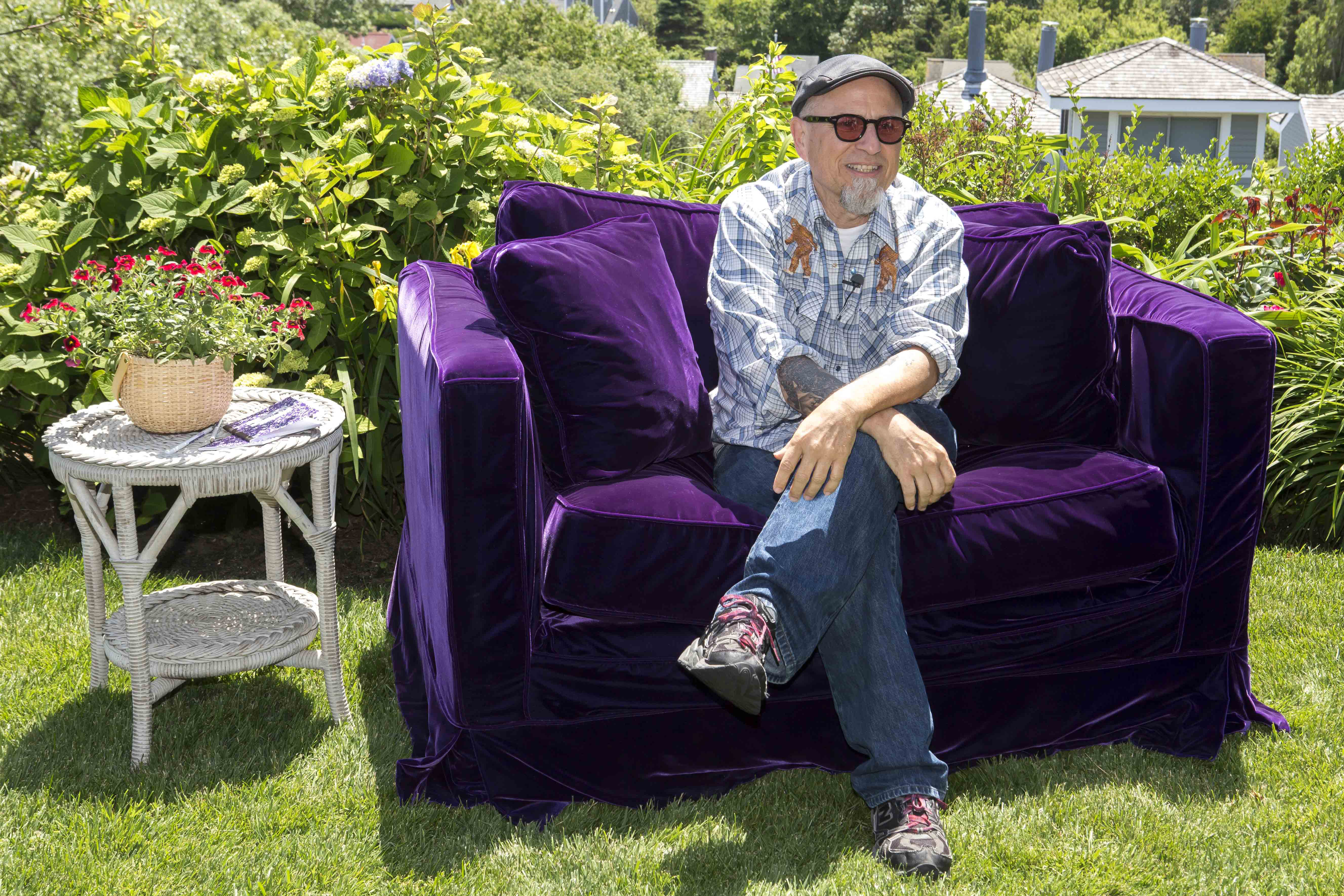 Bobcat Goldthwait, another honoree, at the Land’s End Inn.