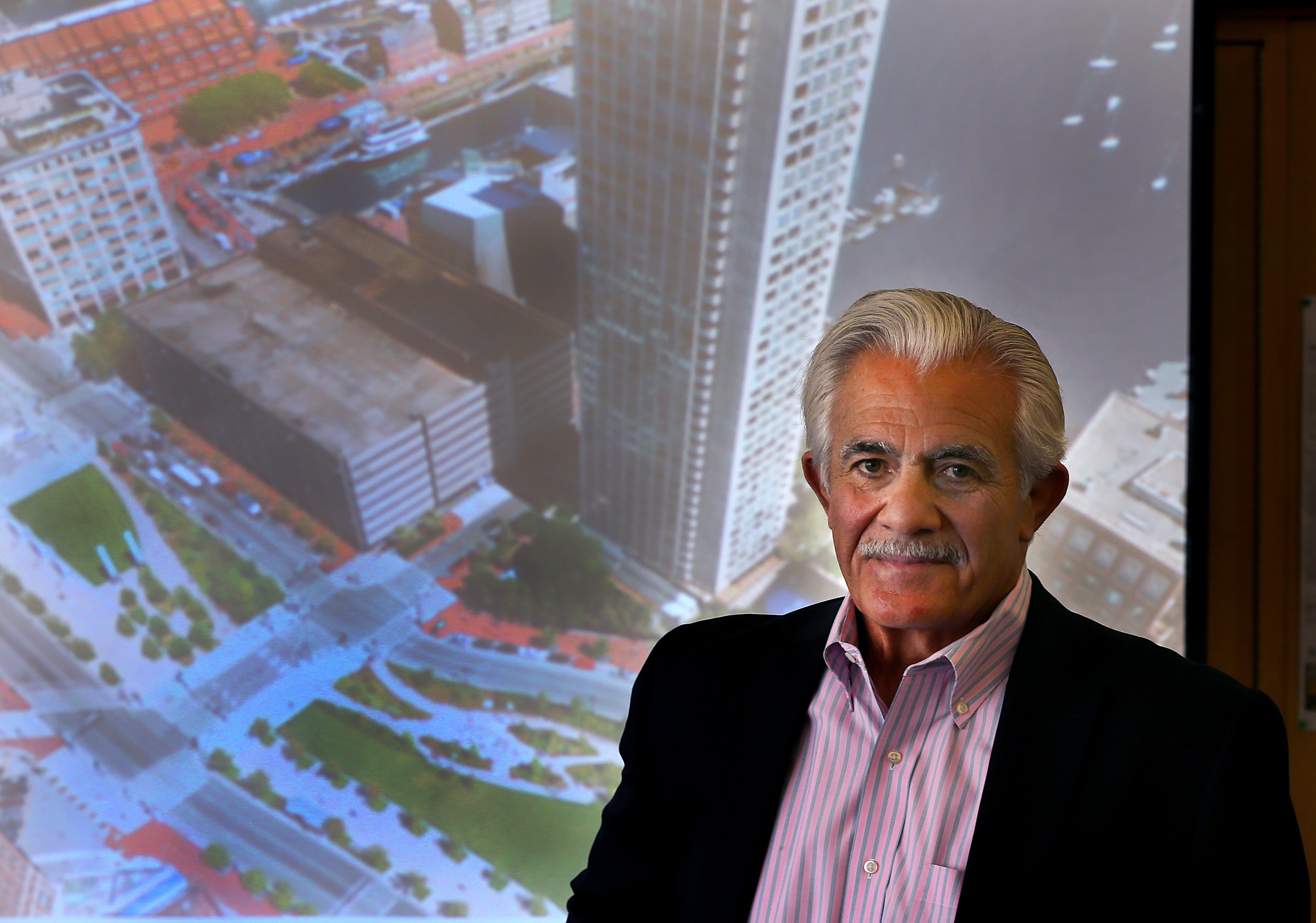 “We want to go from being ‘an existential threat’ to the aquarium to being the biggest patron they’ve ever had,” said developer Don Chiofaro.