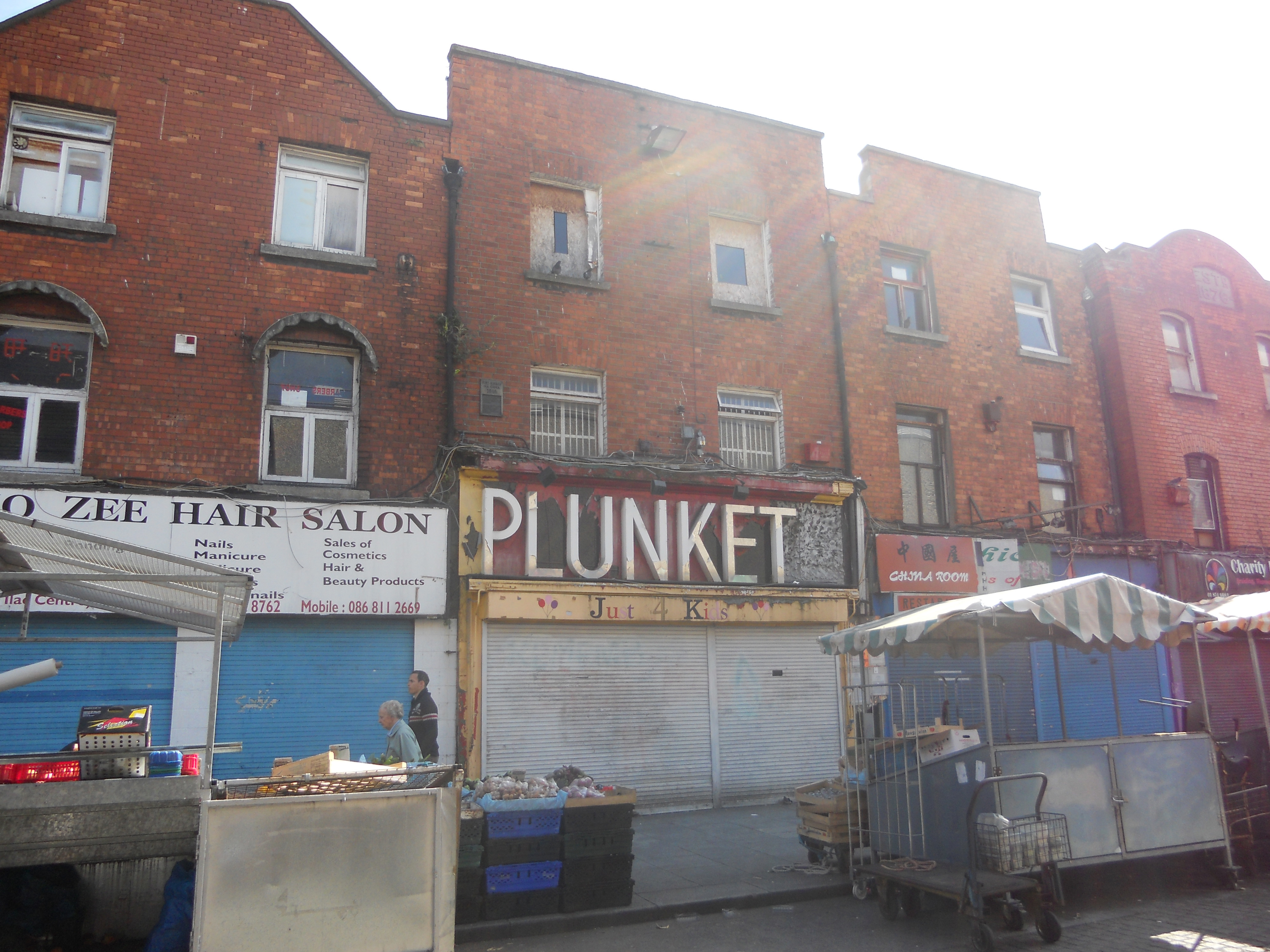 The rebels’ Moore Street refuge.