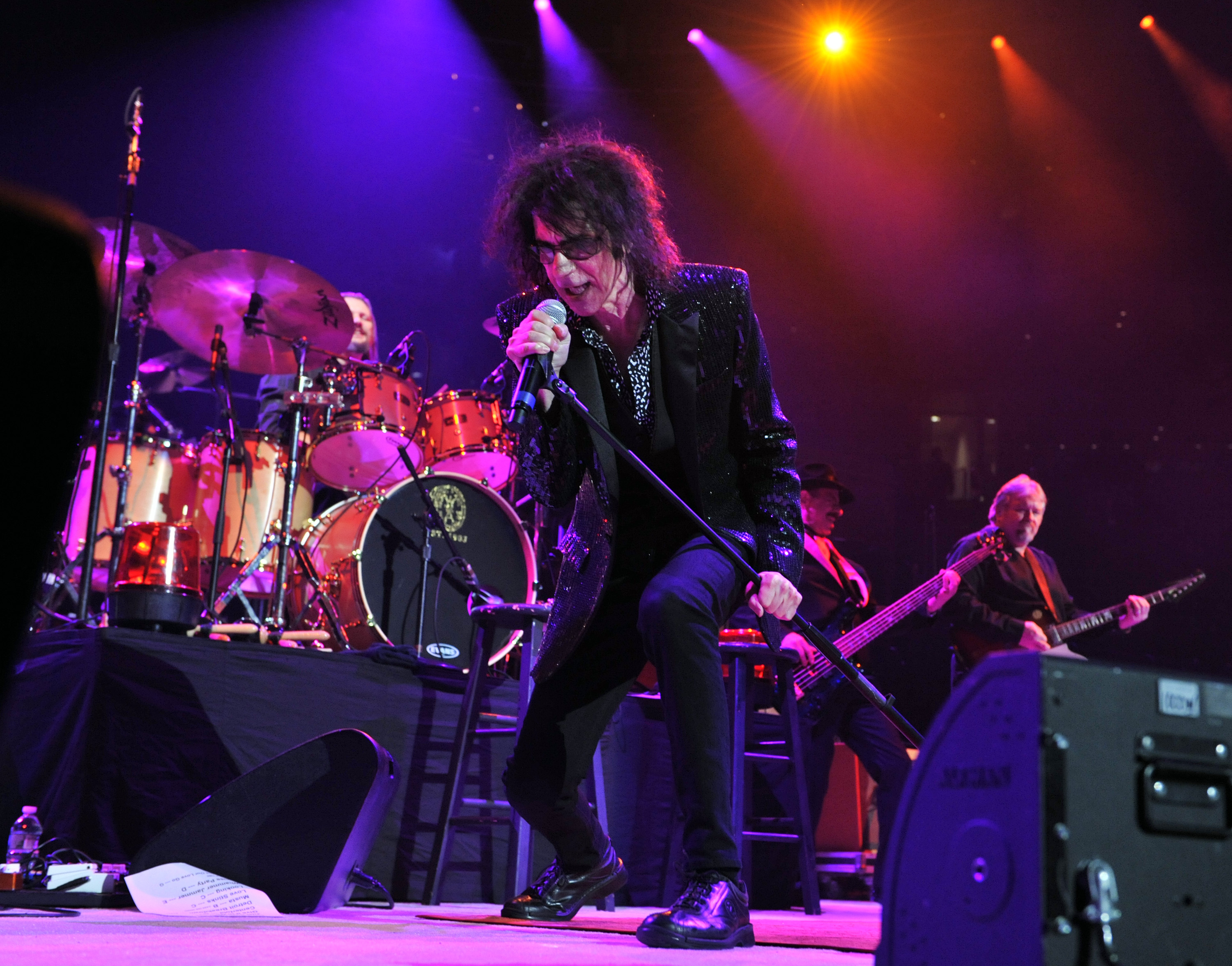 Peter Wolf of the J. Geils Band in concert at the TD Garden.