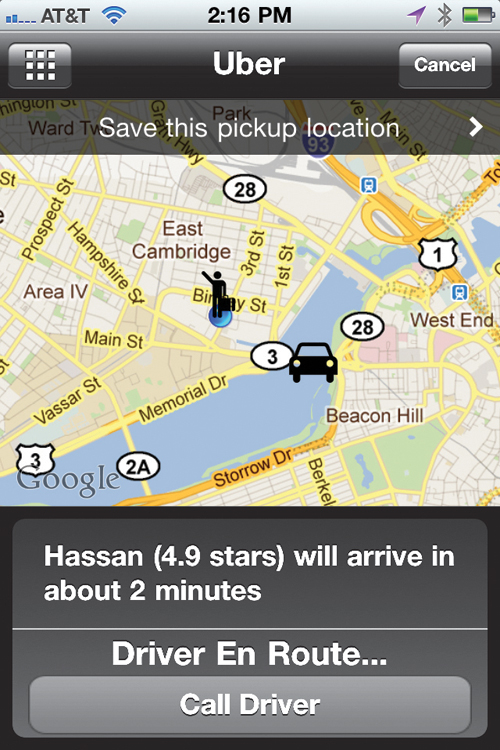 Uber drivers are independent contractors.