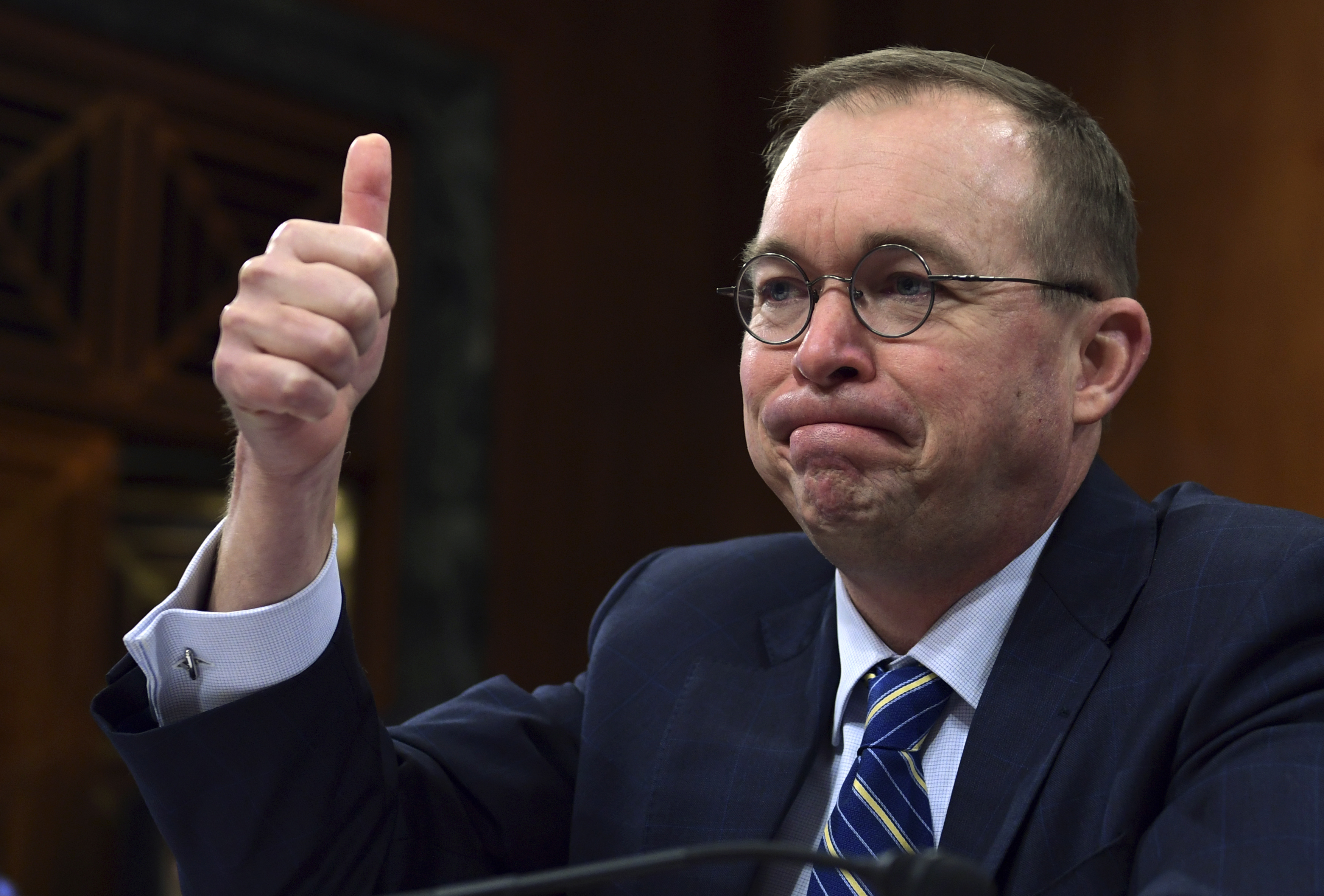 Mulvaney, a former congressman, insists he’s carrying out the duties exactly as prescribed in the law.