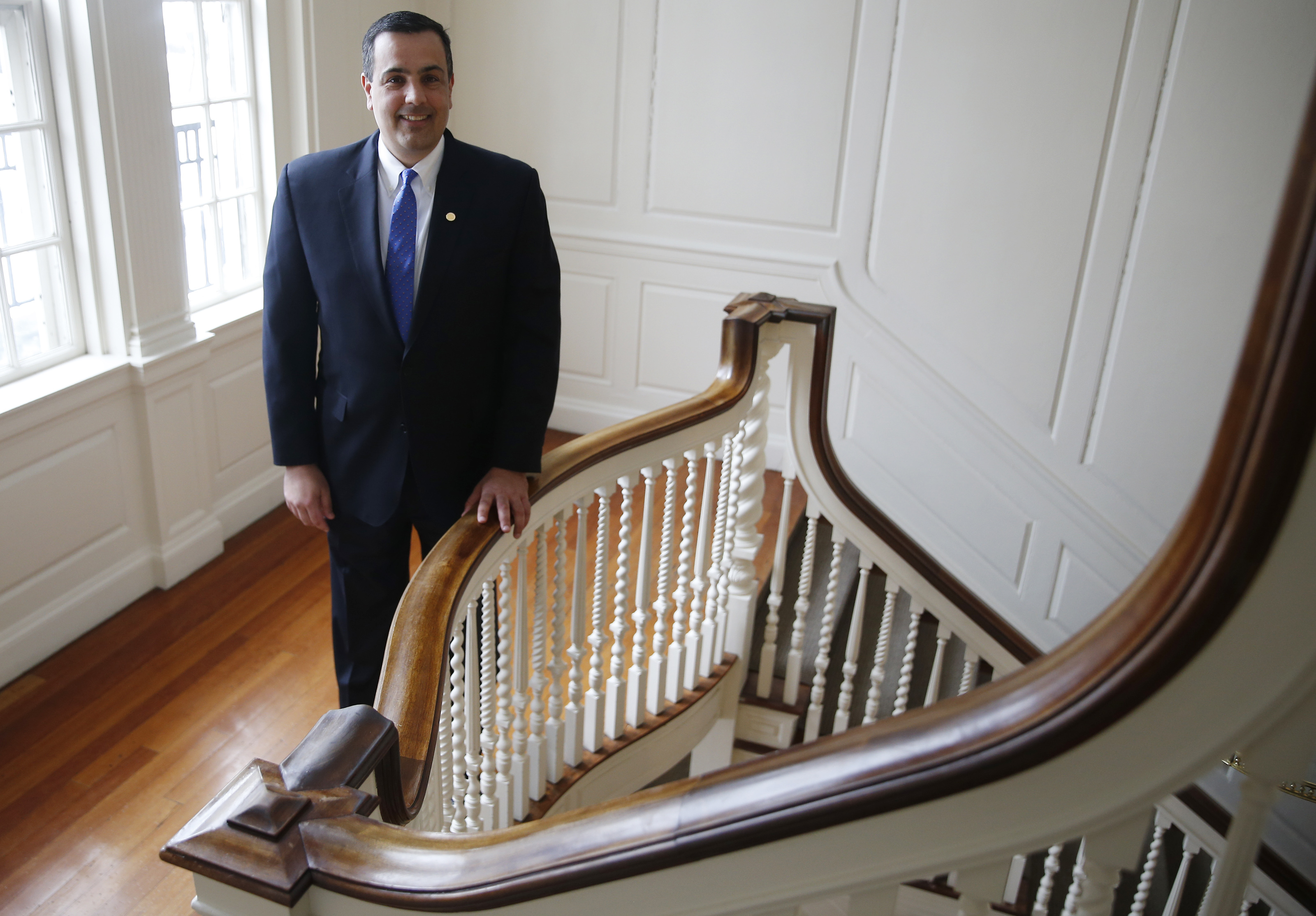 Newbury College president Joseph Chillo has a lot of sleepless nights.