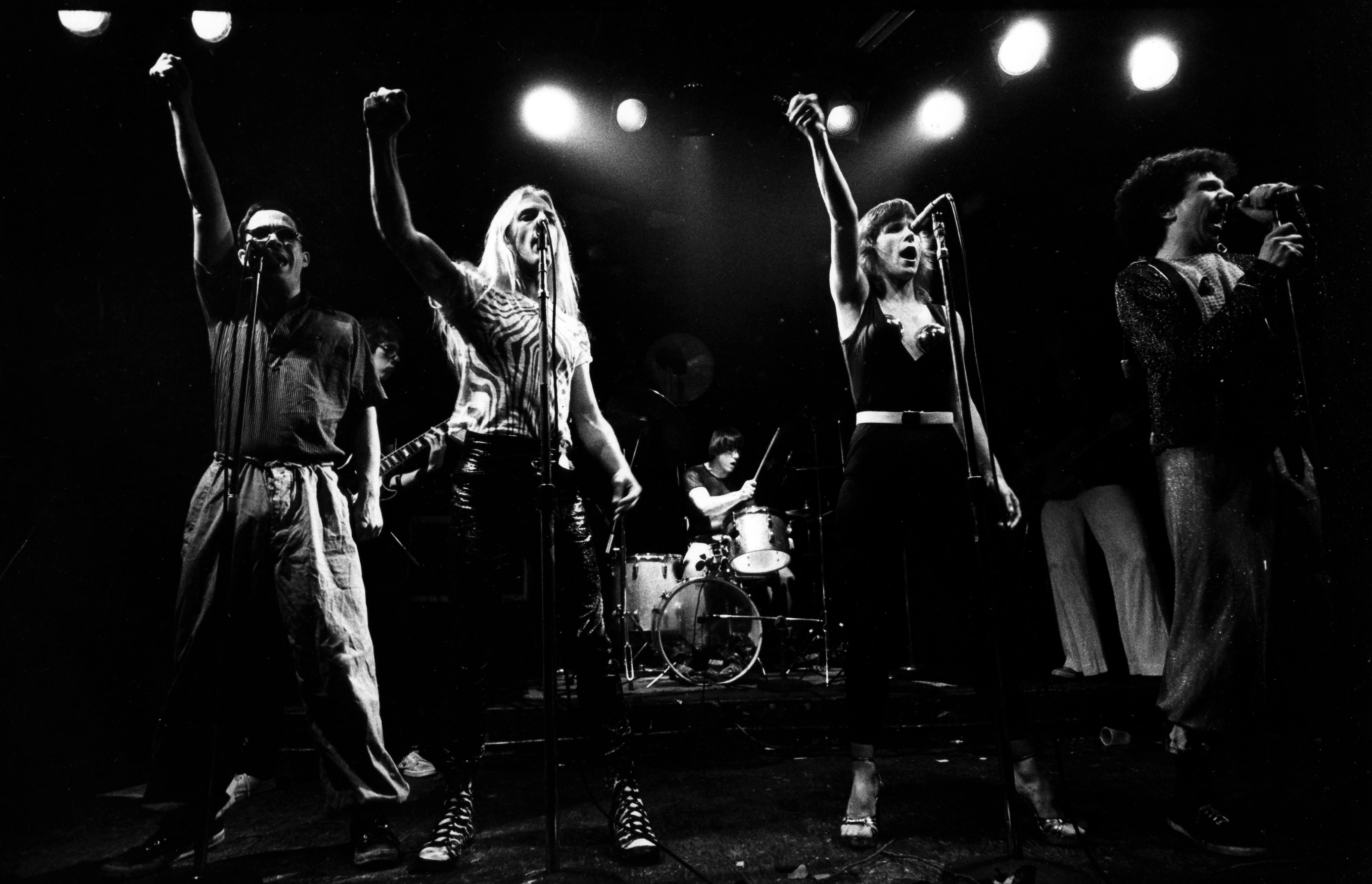 Human Sexual Response (left and above) back in the late-’70s/early-’80s Boston scene.