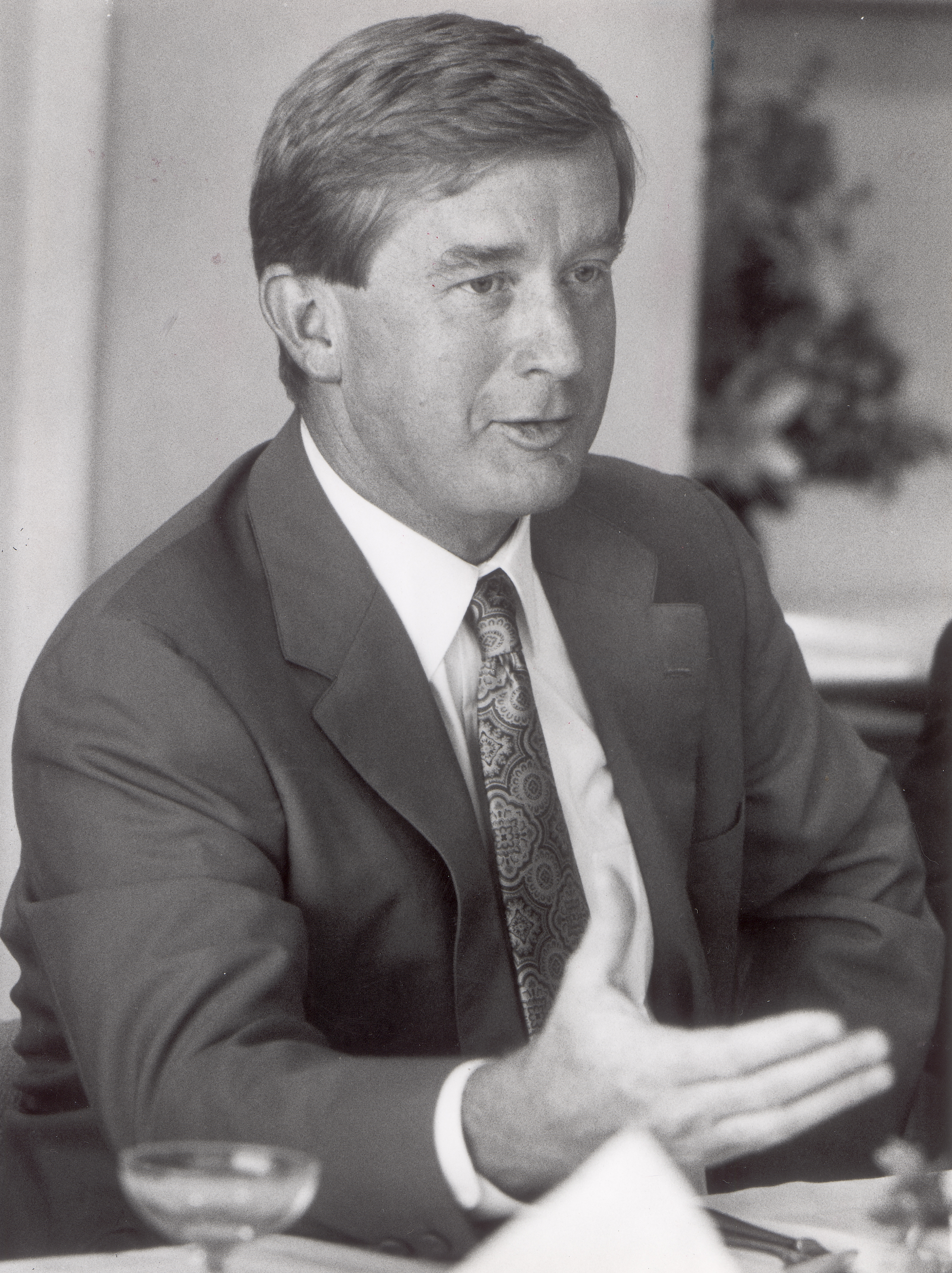 Former Governor William Weld in 1991.
