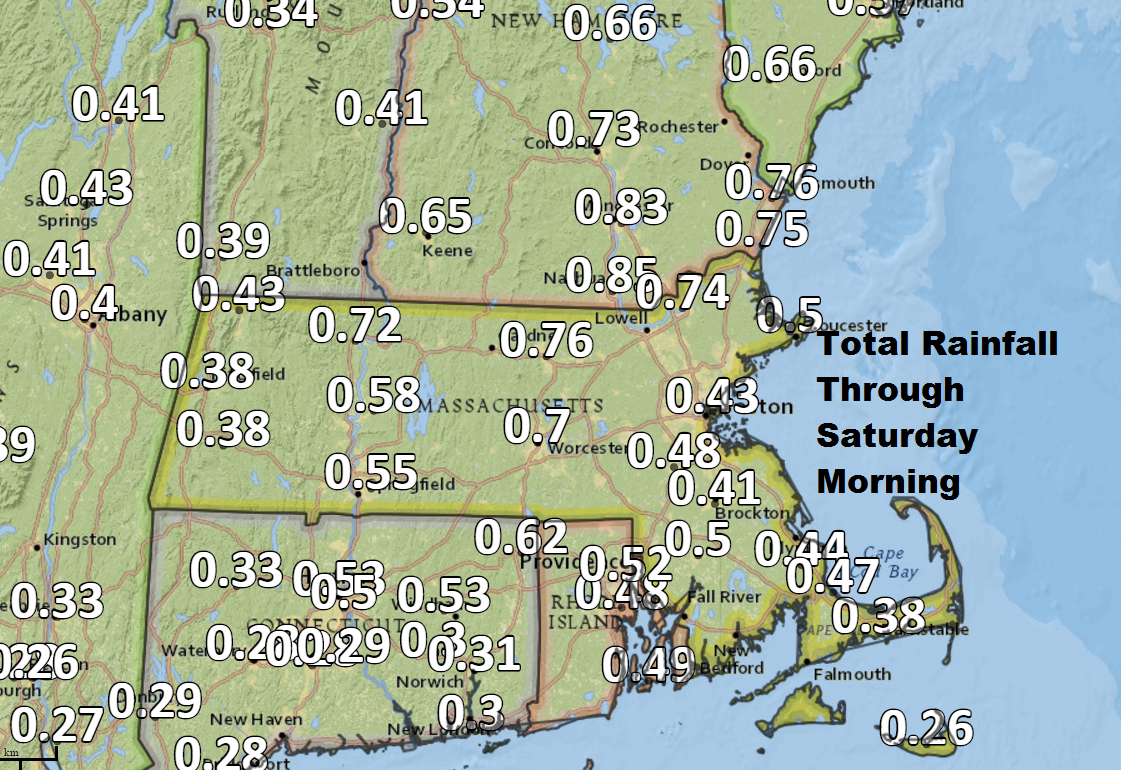 During the upcoming nor’easter the high tides Tuesday and Wednesday will produce some coastal flooding.