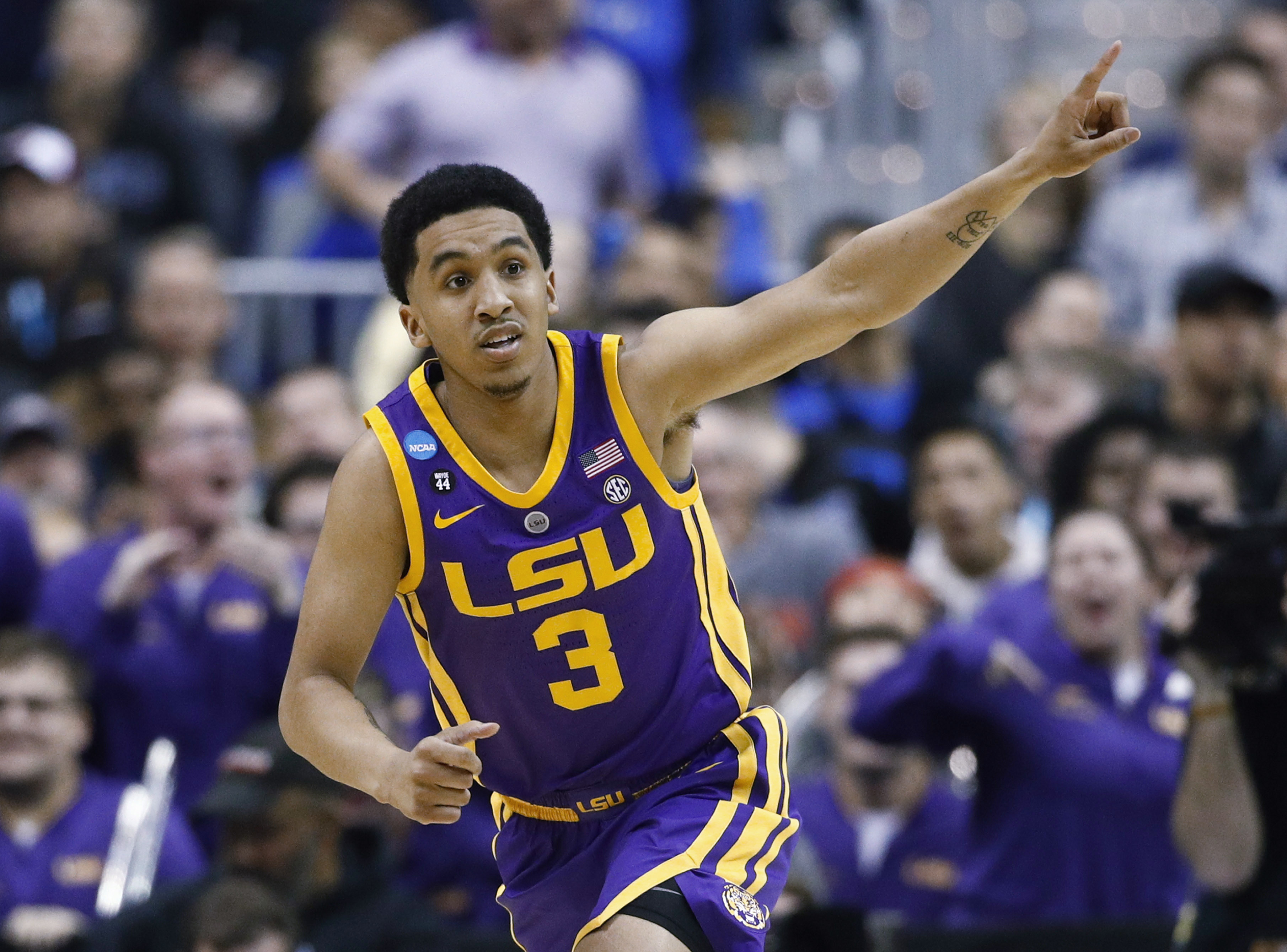 Tremont Waters averaged 15.3 points and 5.3 assists per game for LSU last season.