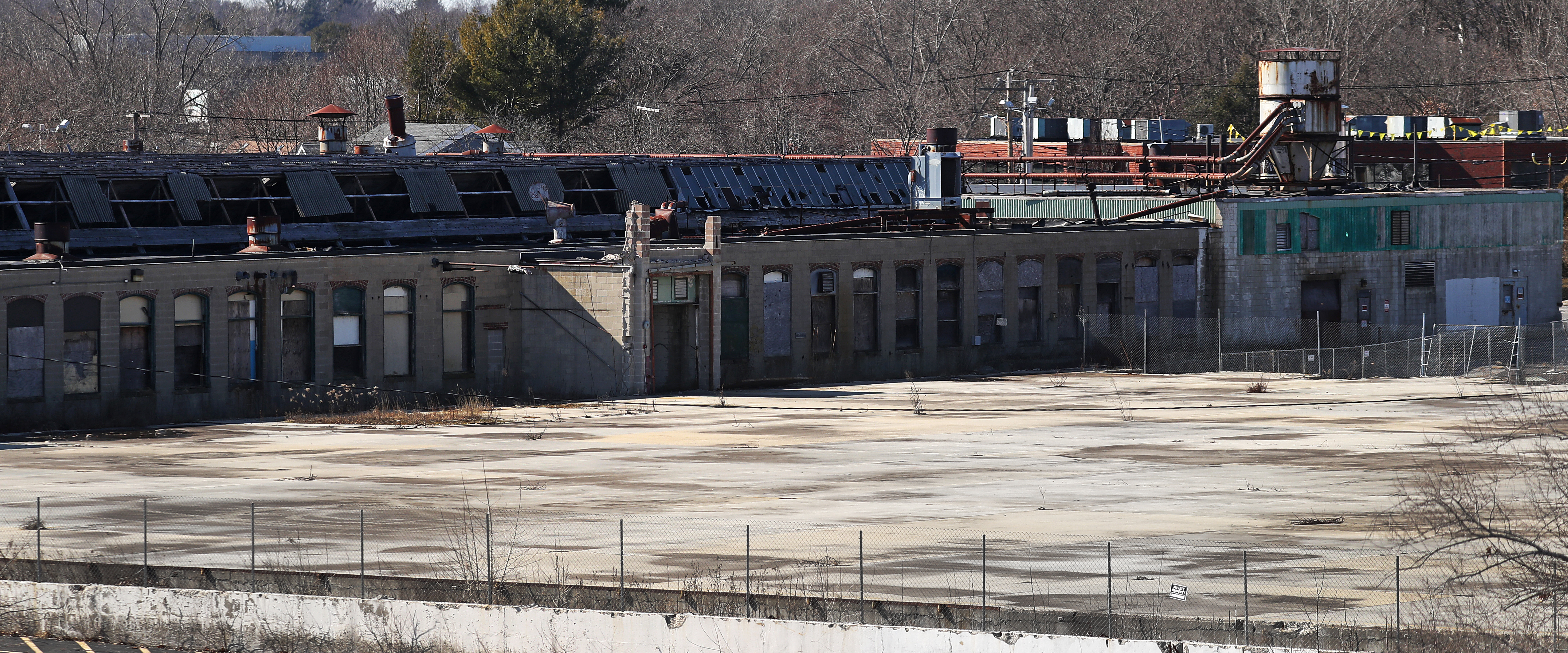 The site of the proposed Northland development project.