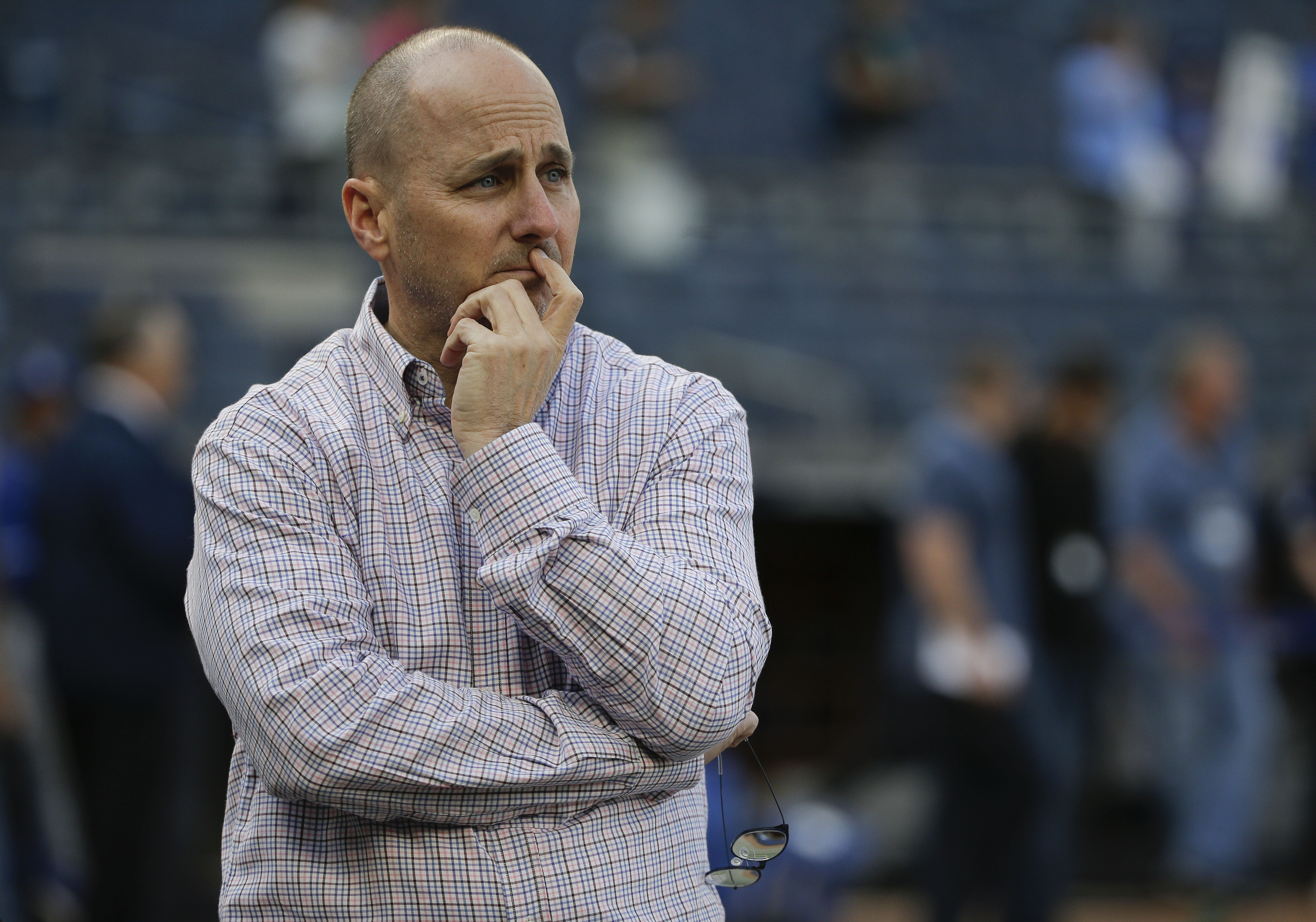 Yankees GM Brian Cashman has some tough decisions to make as he tries to put an emphasis on younger players.