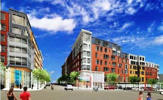 Apartment complex planned for government center site The