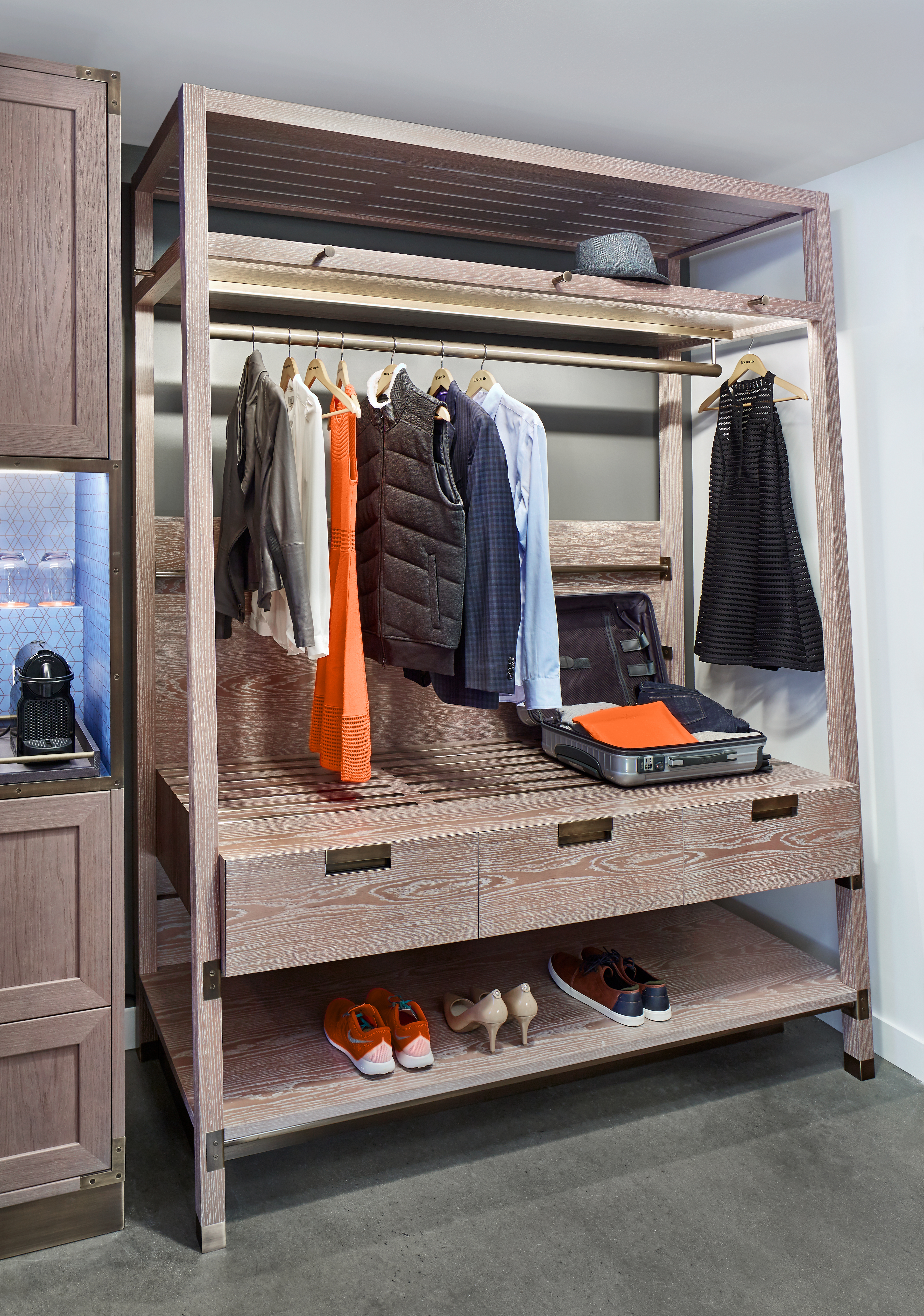 The Canopy by Hilton brand will feature guests rooms with an Uncloset