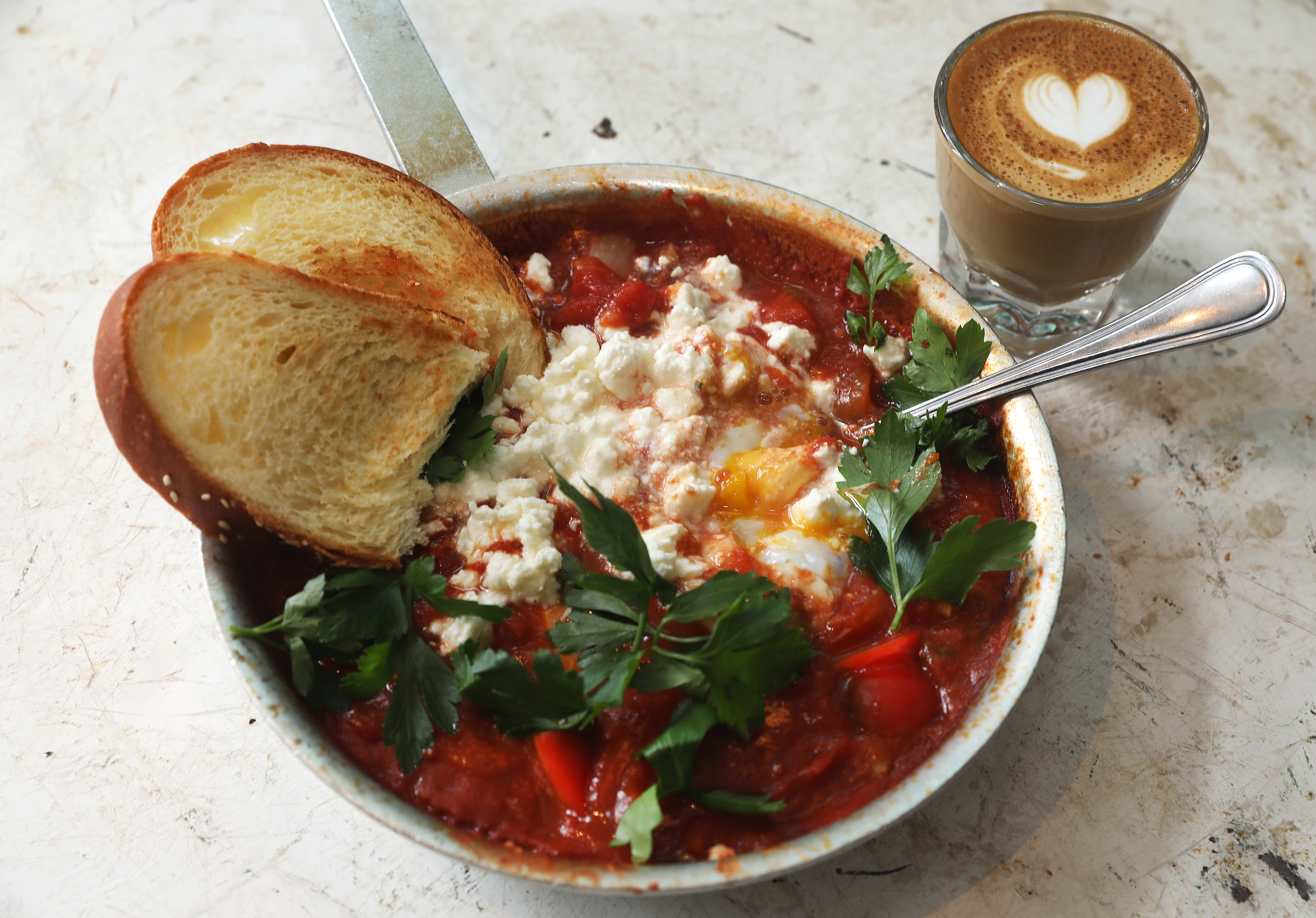 Shaksuka at Tatte