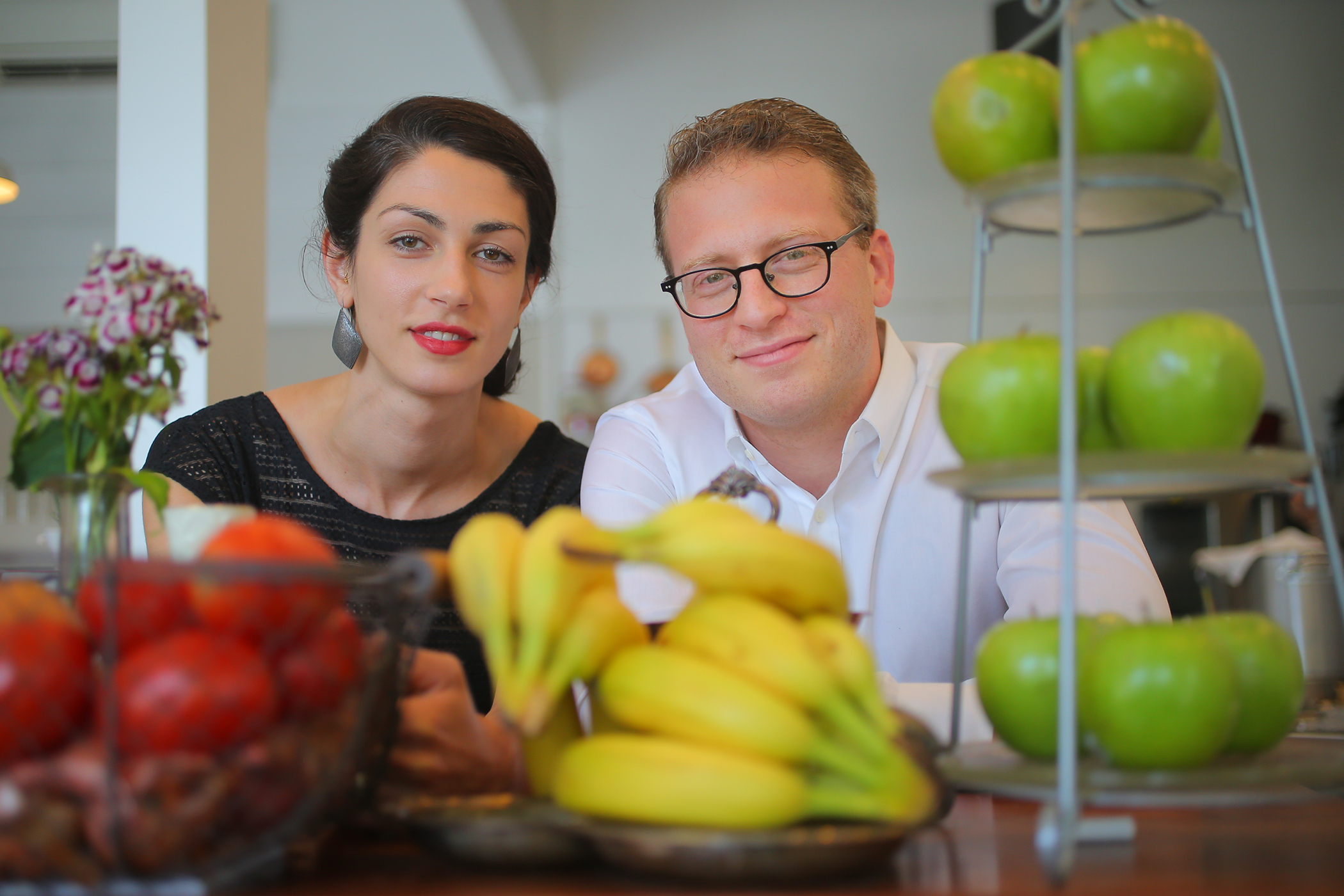 Katrina Jazayeri and Joshua Lewin own Juliet, a restaurant in Somerville’s Union Square.
