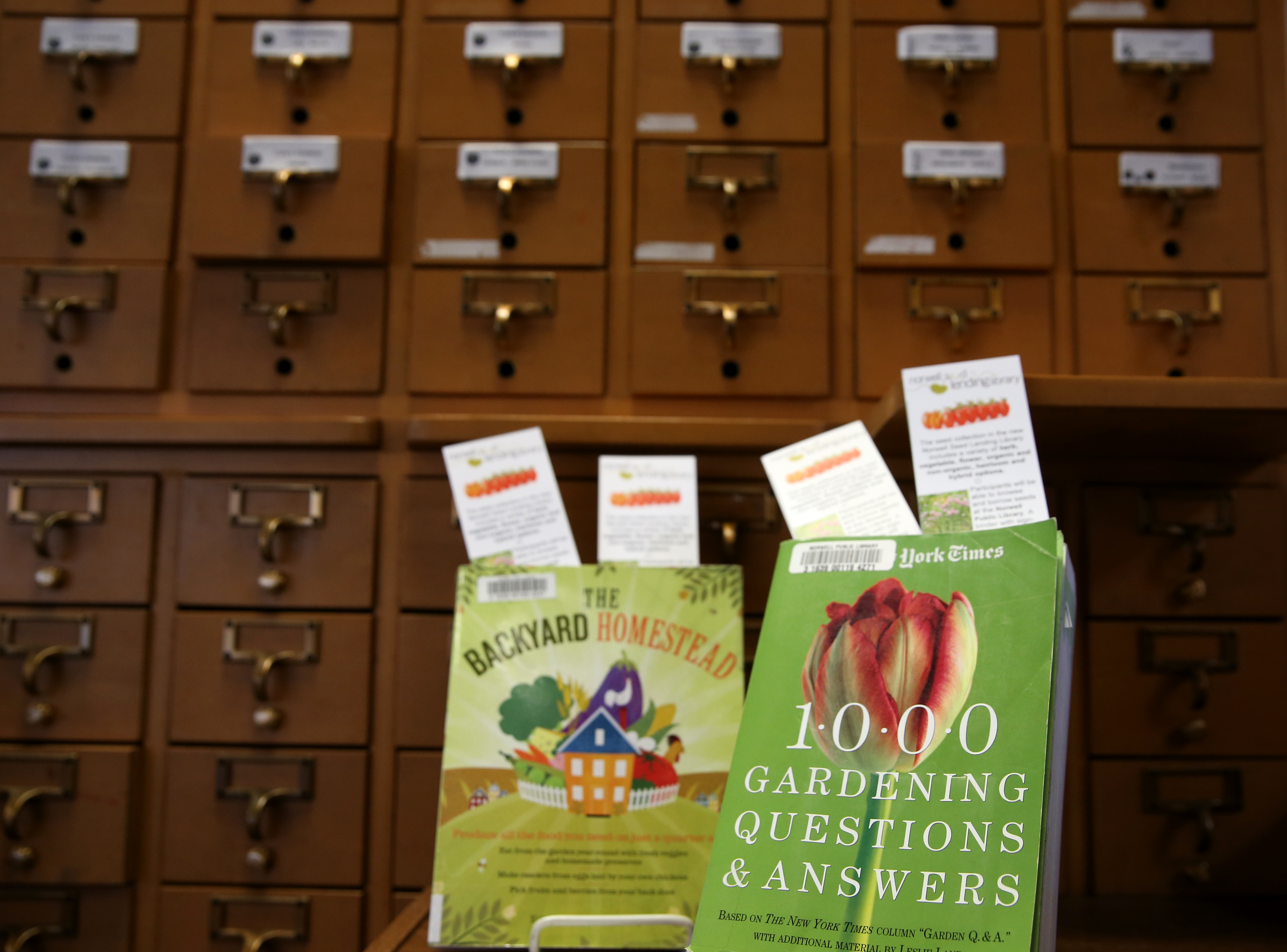Other uses found for library card catalogs - The Boston Globe