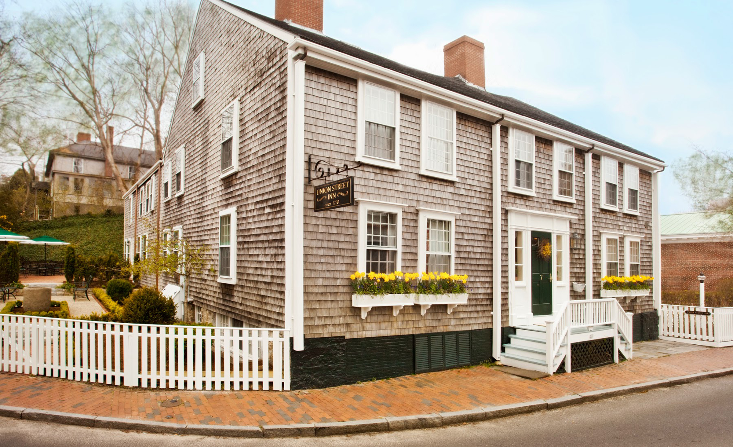 The Union Street Inn on Nantucket, ranked by TripAdvisor as the best small hotel in the United States for 2017.
