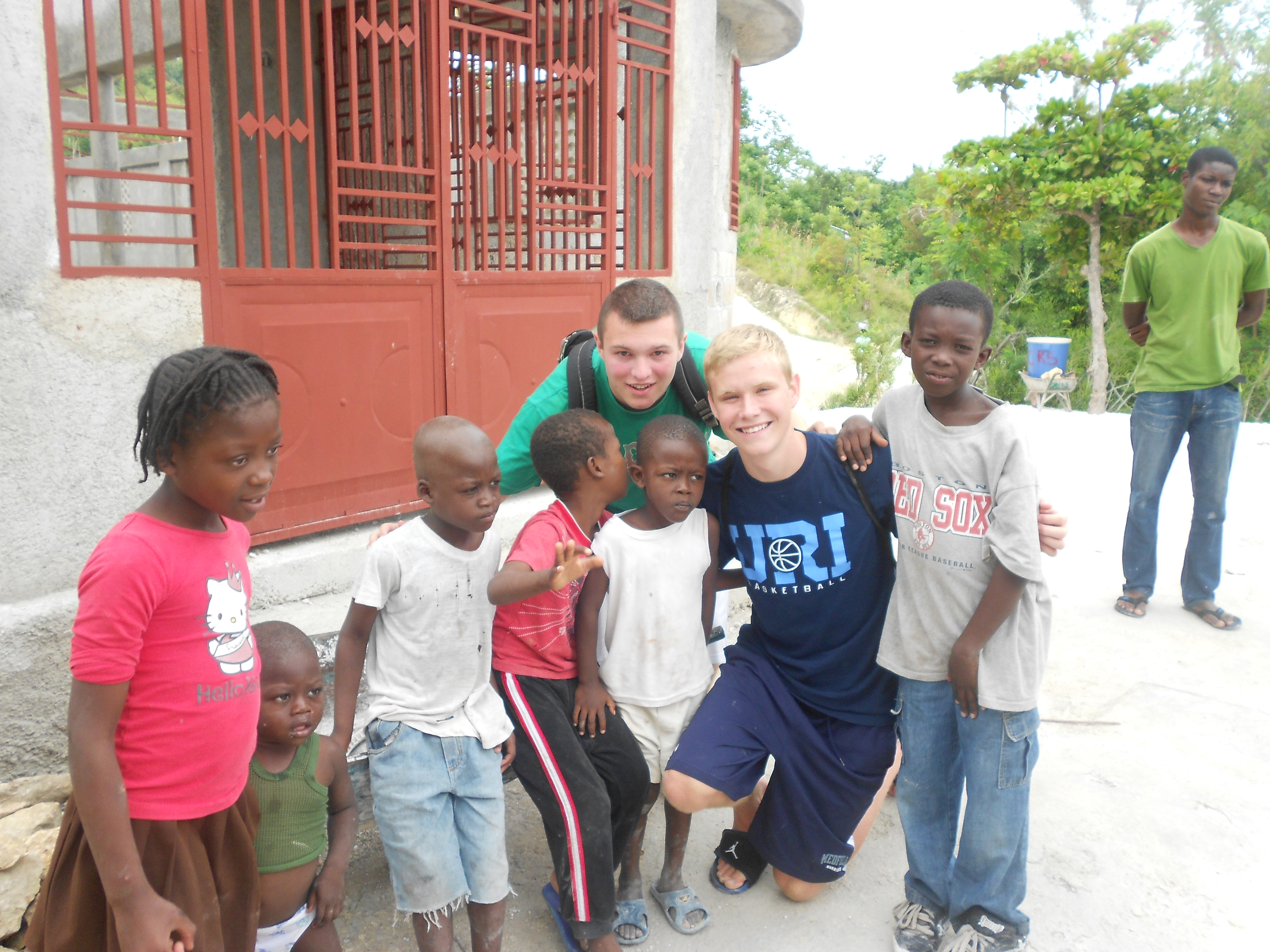 Jack Cadigan in Haiti.