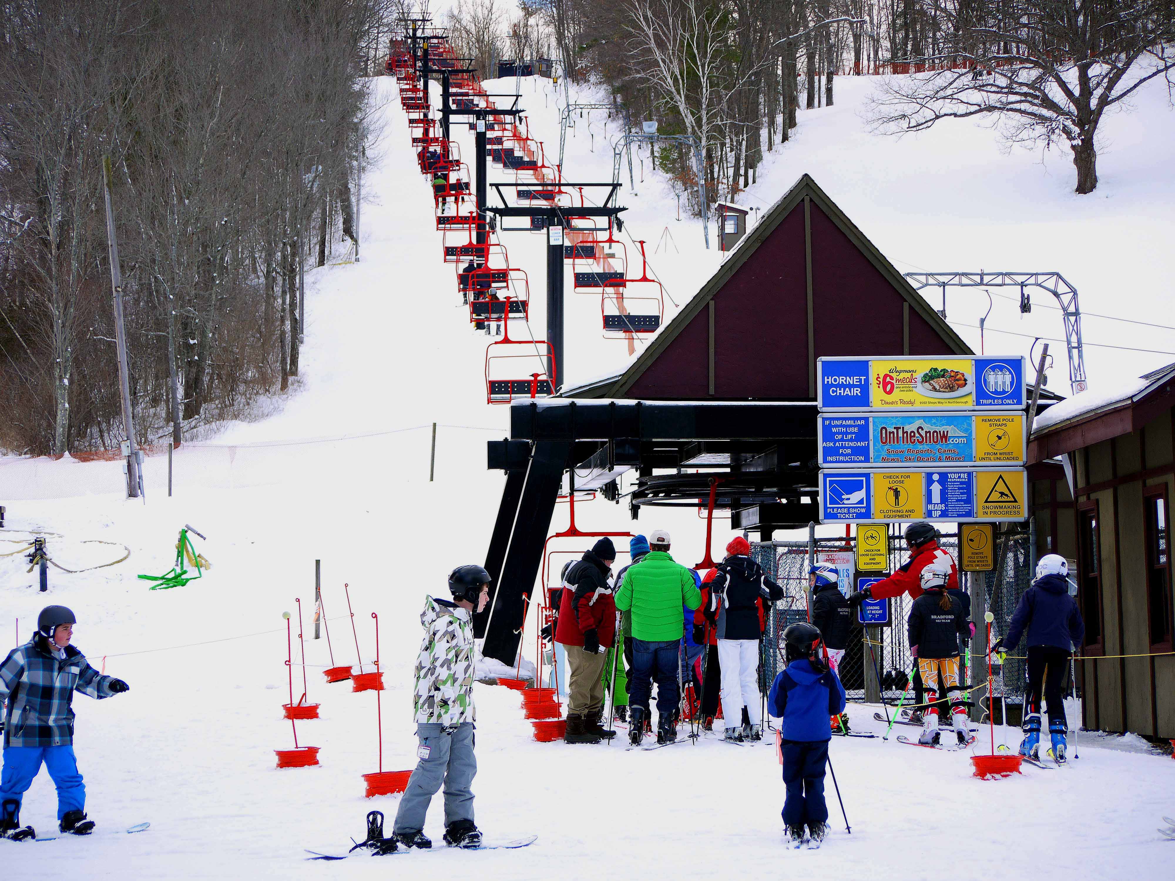Ski Bradford Trail Map Hit The Slopes In Bradford By Riding The Commuter Rail - The Boston Globe