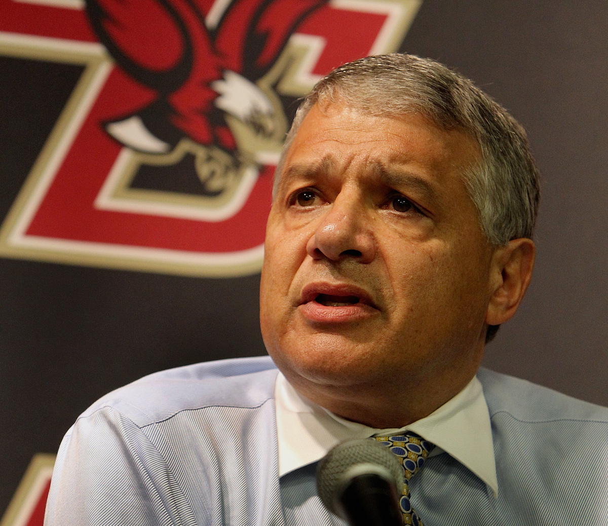 Boston College Athletic Director Gene DeFilippo was part of the 12-member ACC expansion committee.